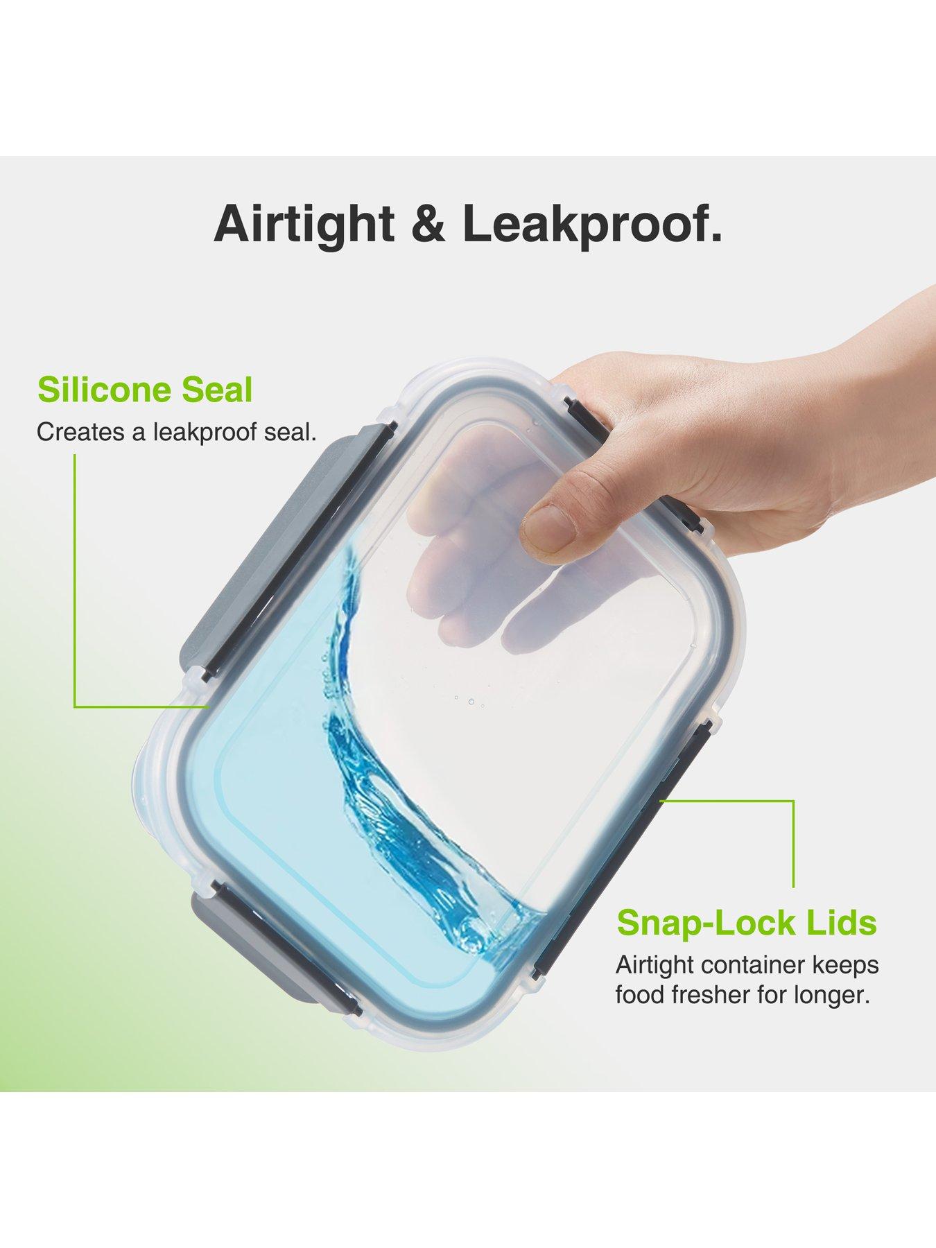 Image 4 of 8 of Vonshef Glass Food Storage Containers - 12 Piece Set