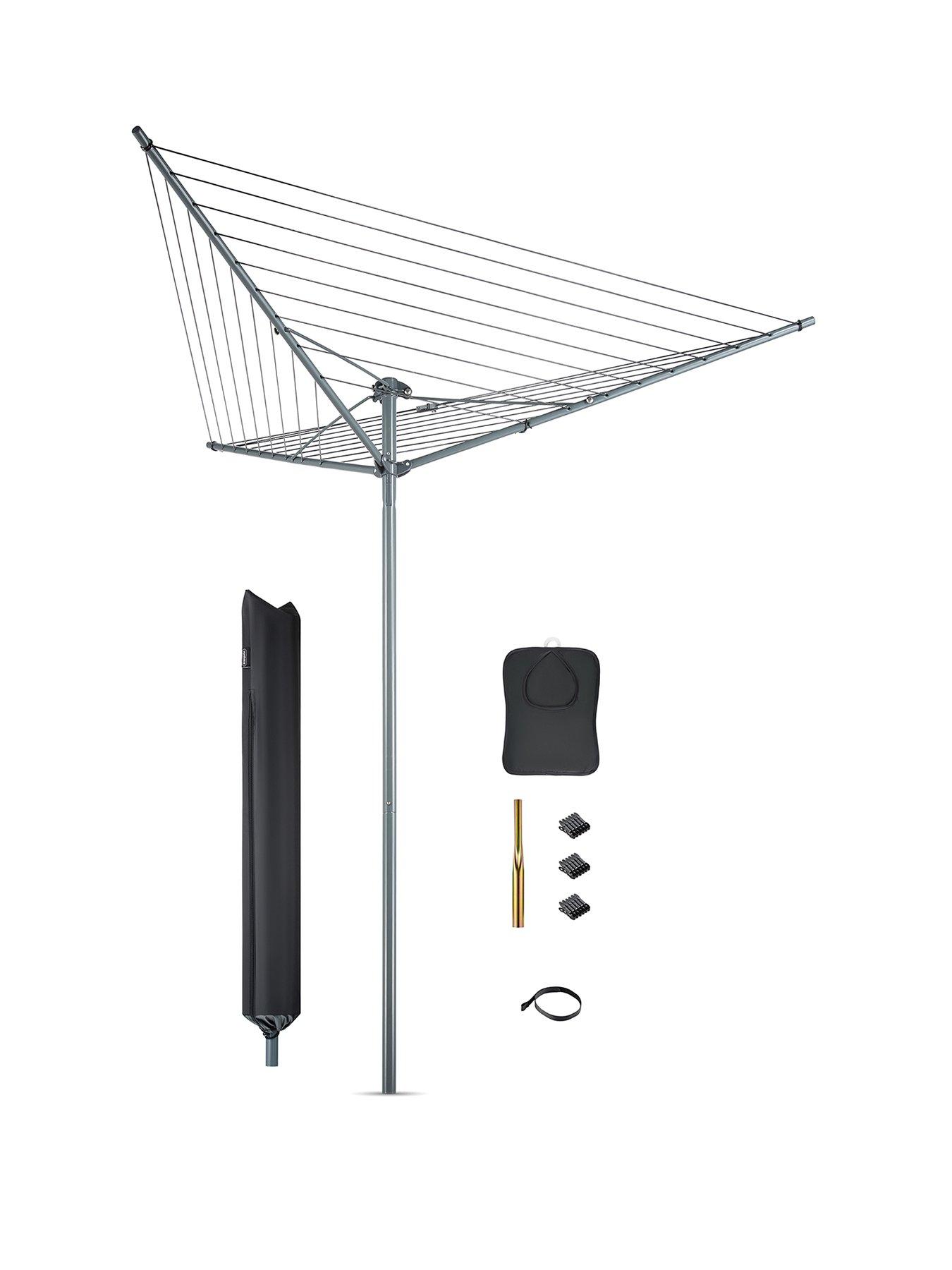 Vonhaus 30m Rotary Washing Line Set | Very