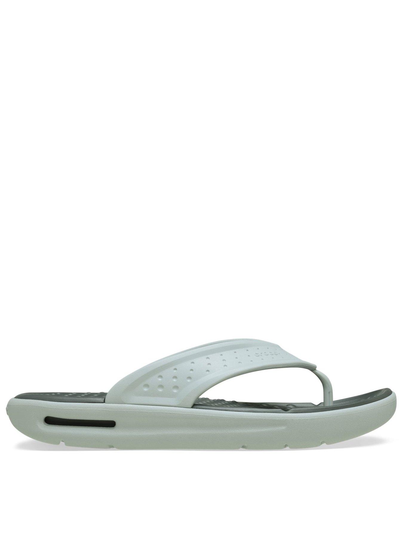 Image 1 of 6 of Crocs Inmotion Flip Flop - Light Grey