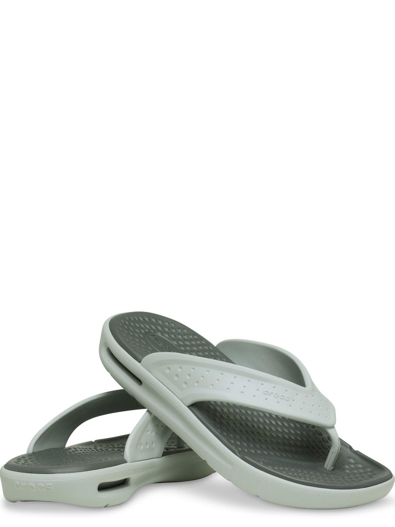 Image 4 of 6 of Crocs Inmotion Flip Flop - Light Grey