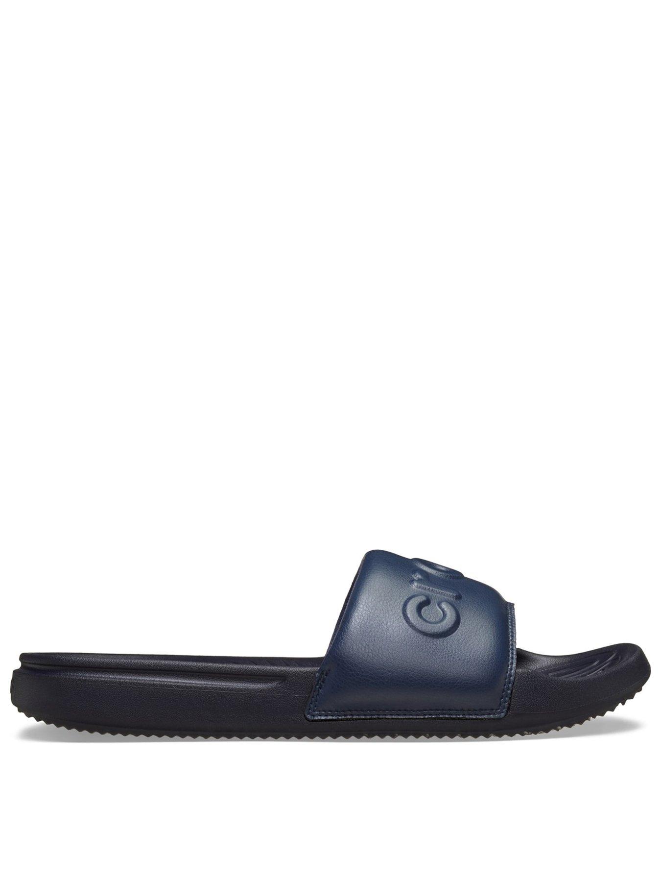 Crocs All Day Slide, Navy, Size 12, Men