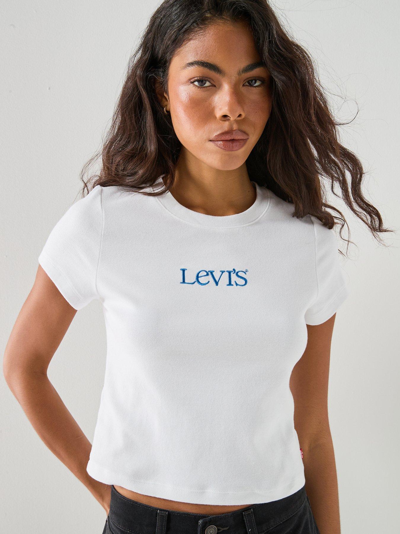 Levi's Embroidered Logo Essential Baby T-Shirt - White