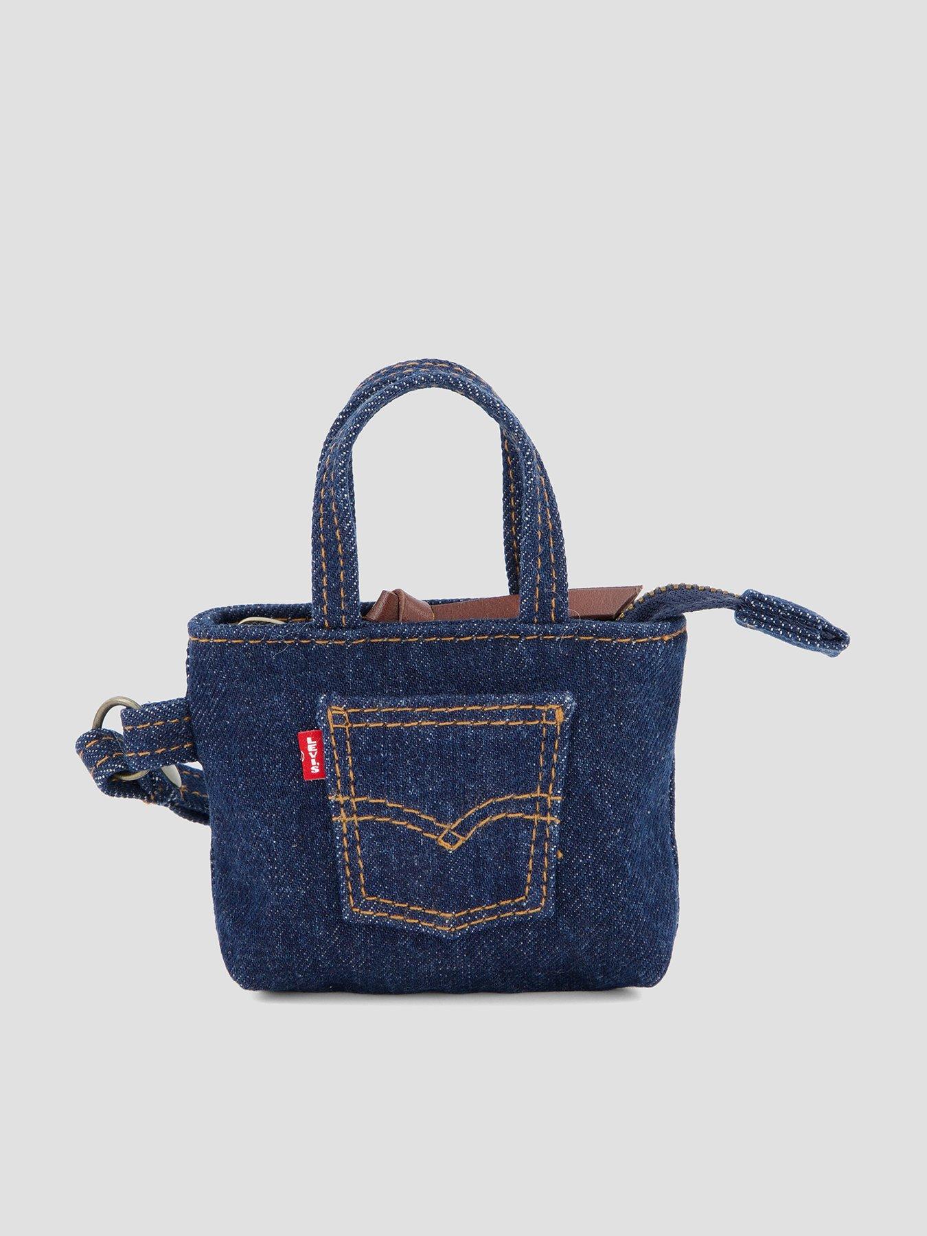 Levi's Mini Back Pocket Tote Charm - Blue