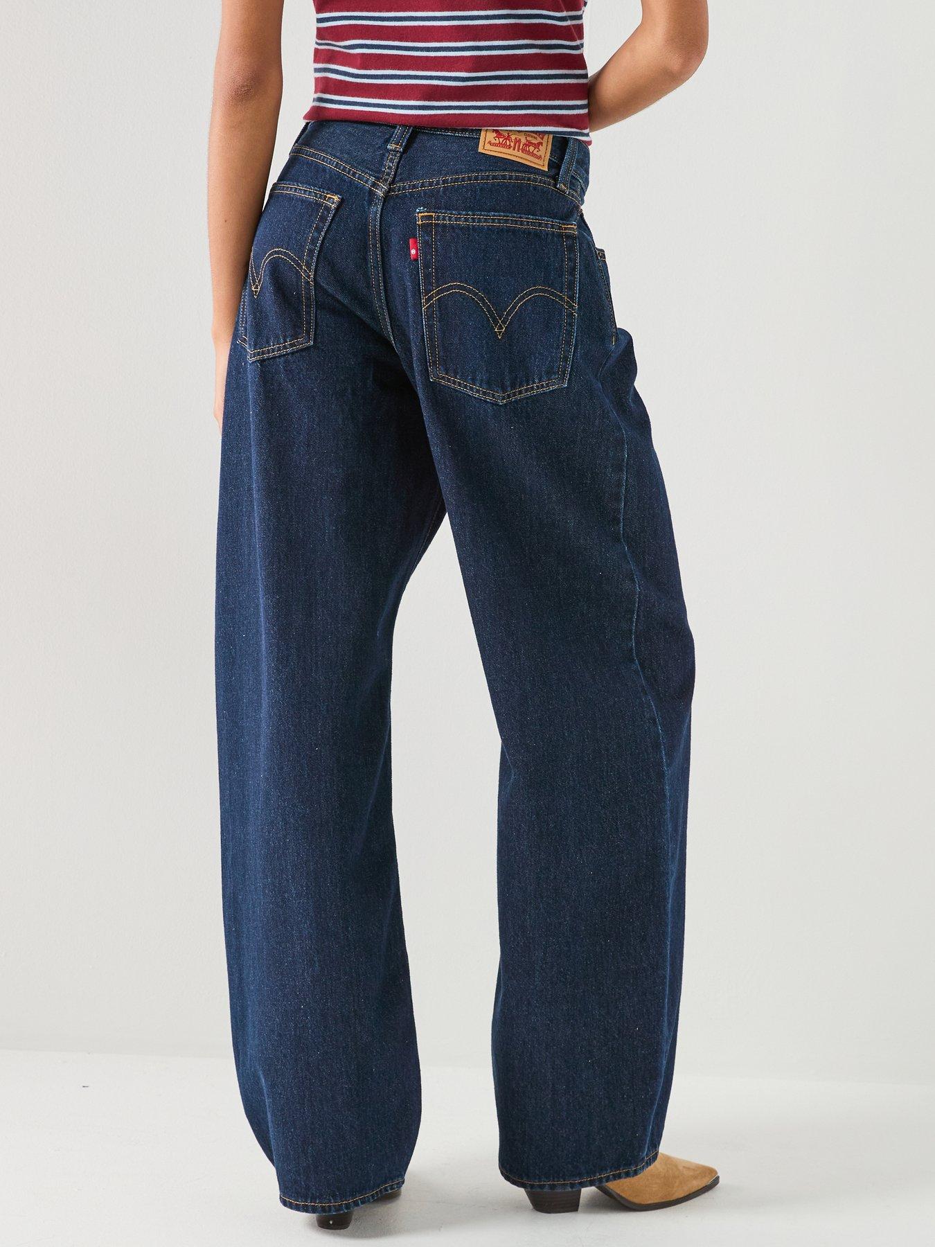 Image 2 of 6 of Levi's Middy Balloon Fit Jeans - Shaded View