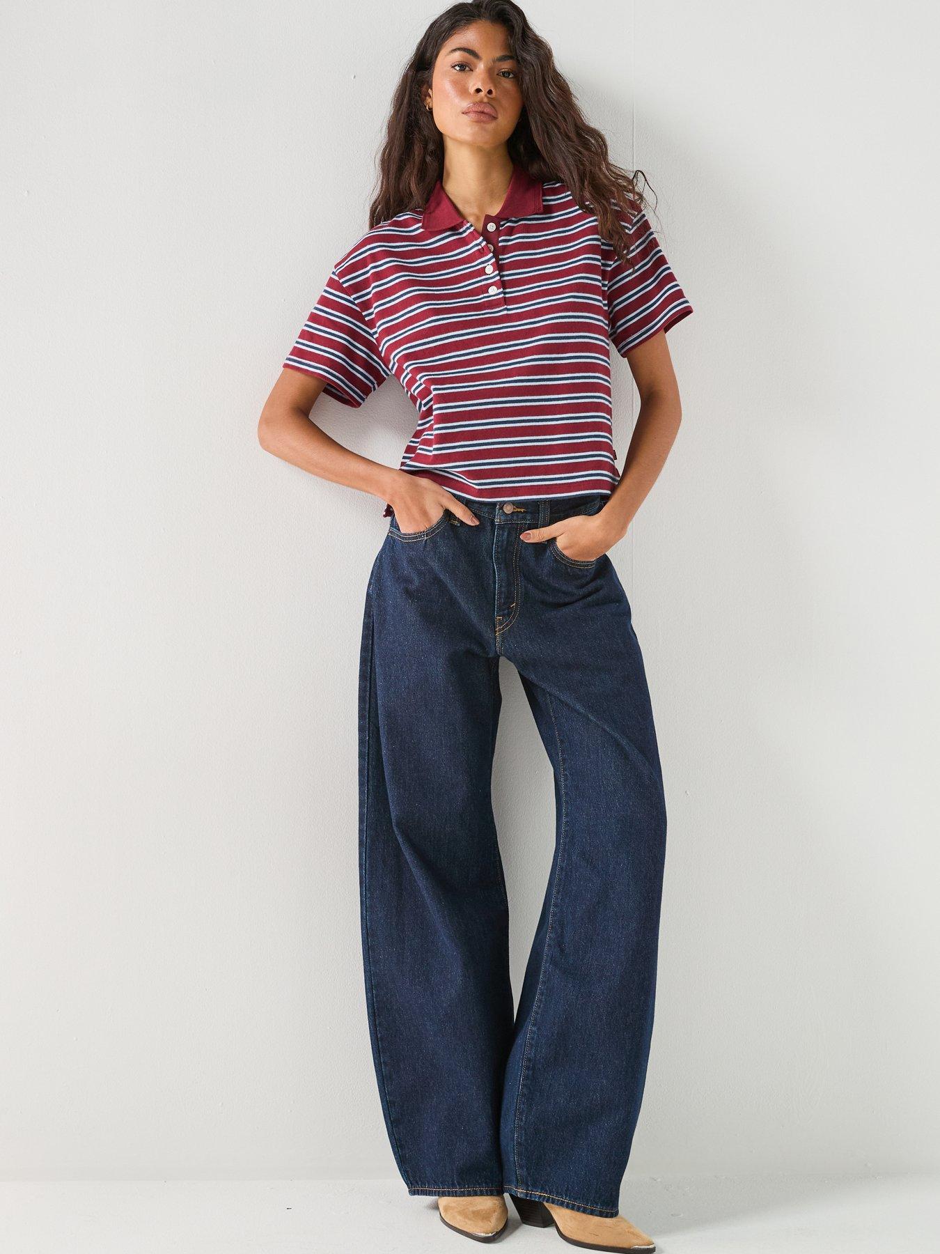 Image 3 of 6 of Levi's Middy Balloon Fit Jeans - Shaded View
