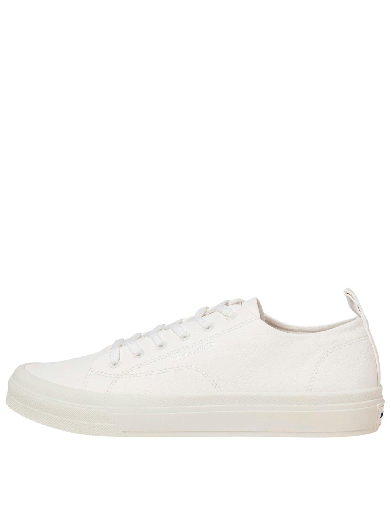 Jack & Jones Bayswater Plimsoll Trainer - White