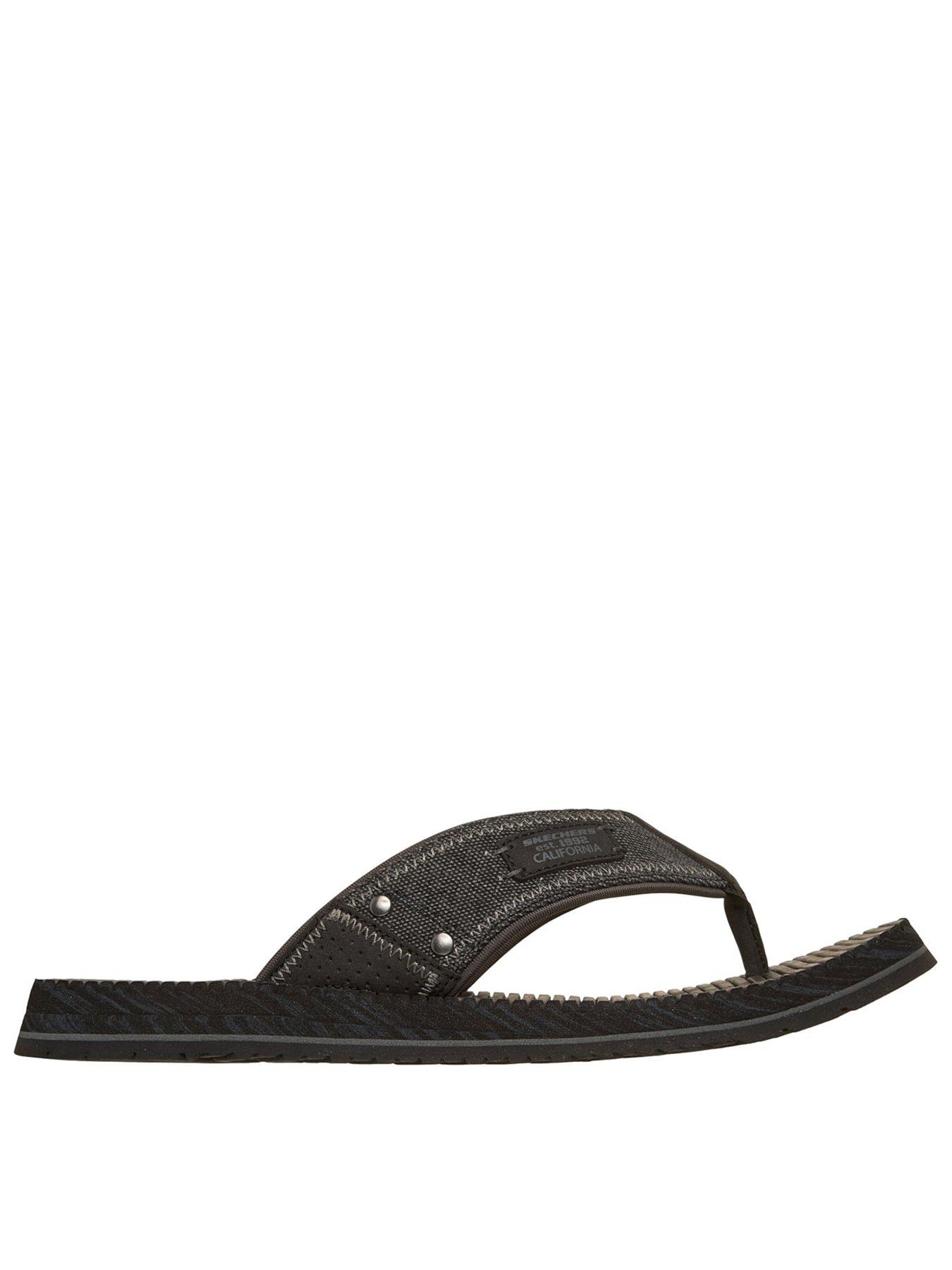 Skechers Quill Flip Flop – Black