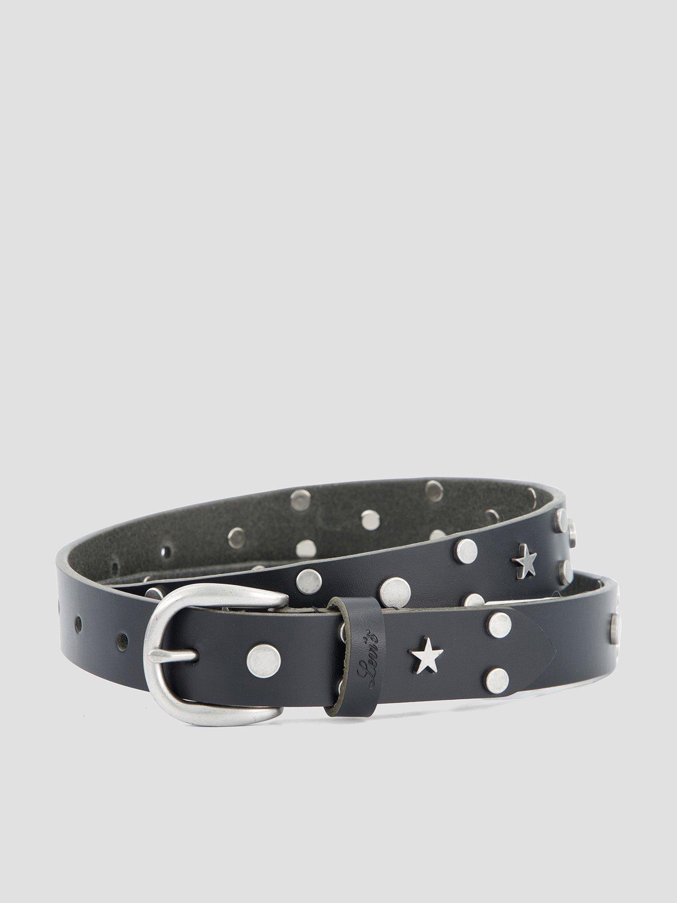 Levi's Constellation Leather Belt - Black