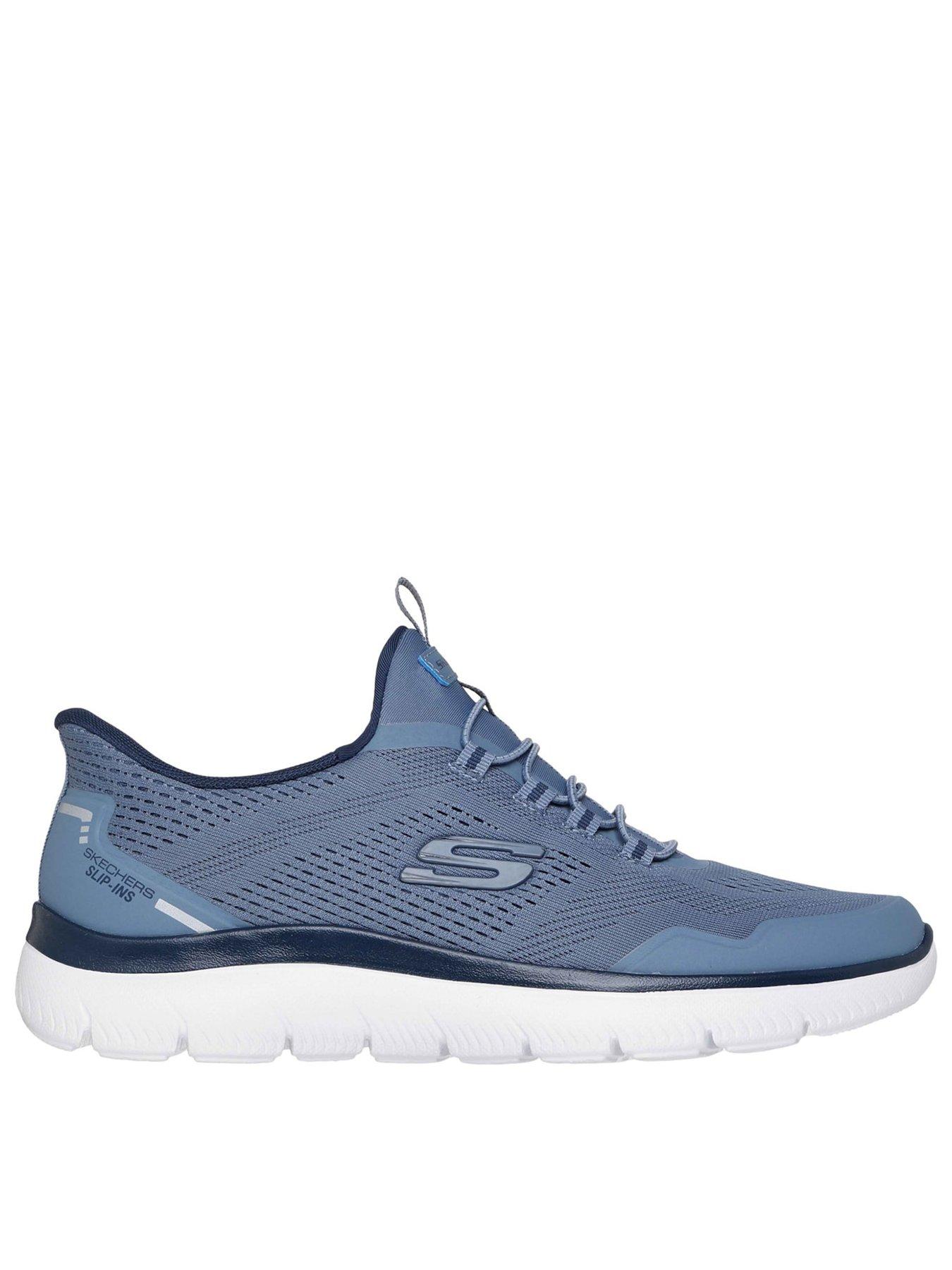 Skechers Summits Top Rate Slip-In Trainers - Blue