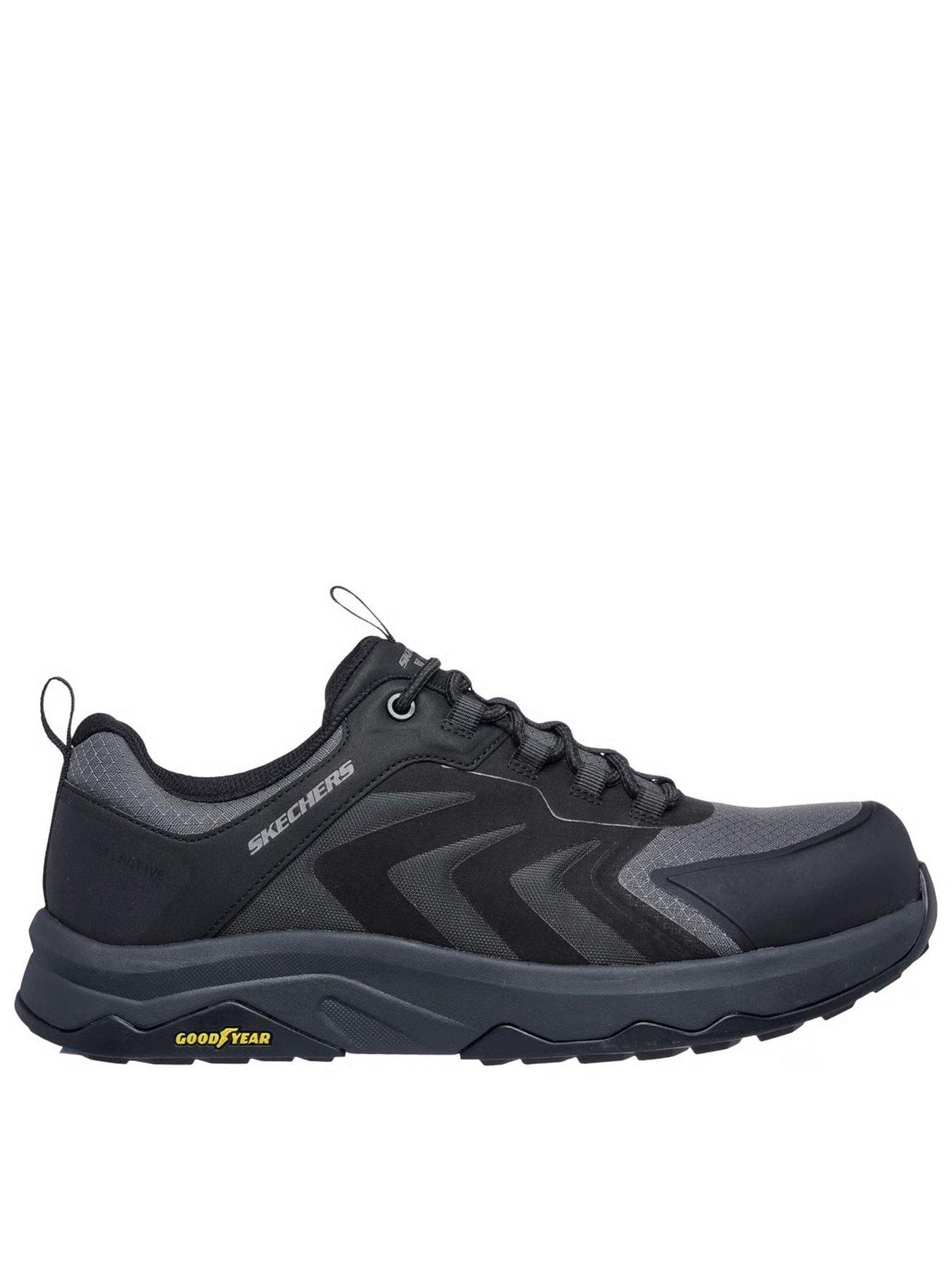 Skechers Speed-Flex Trekker Trainer – Black