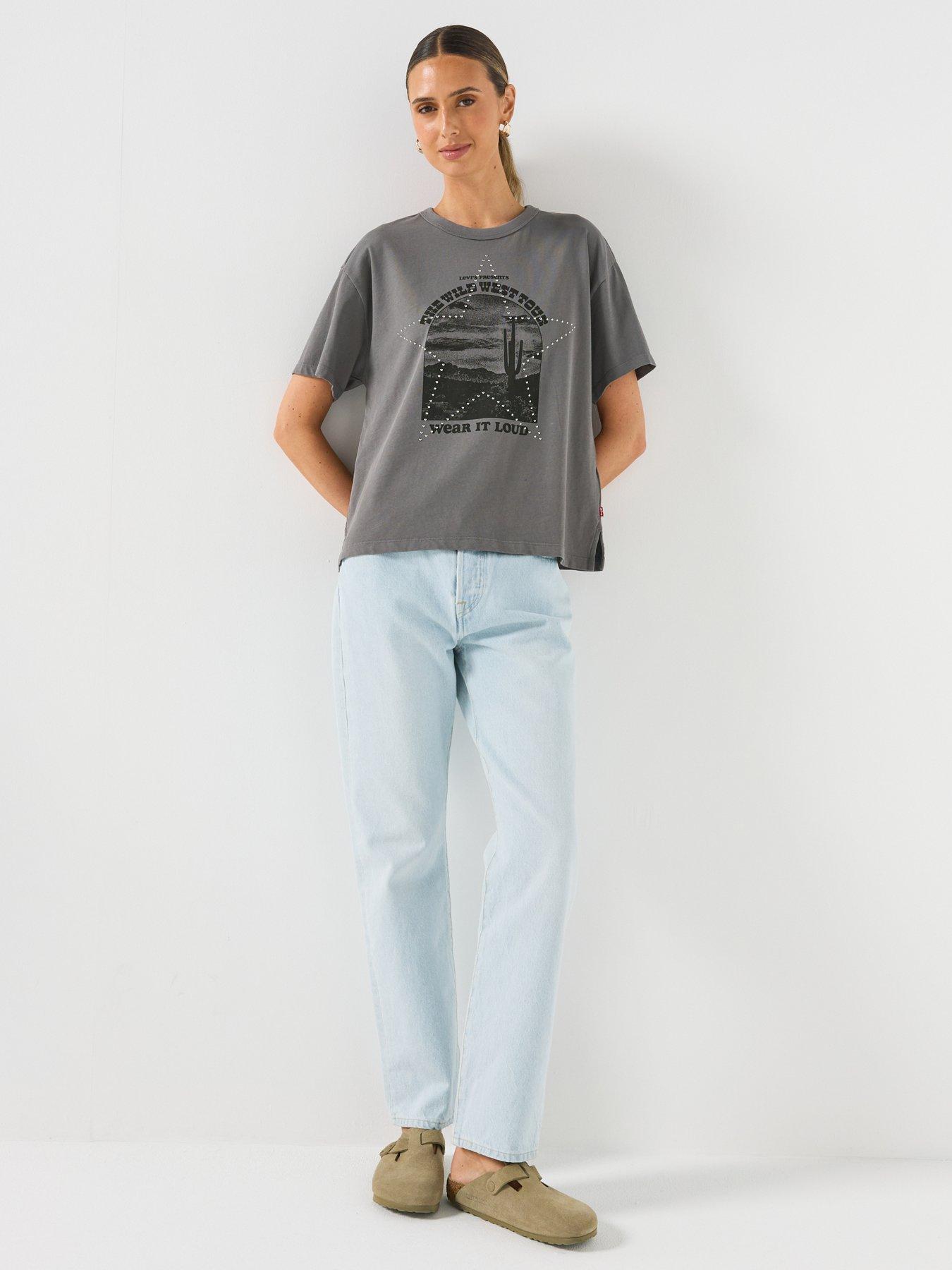 Image 3 of 6 of Levi's Graphic Vintage Tee - Blue