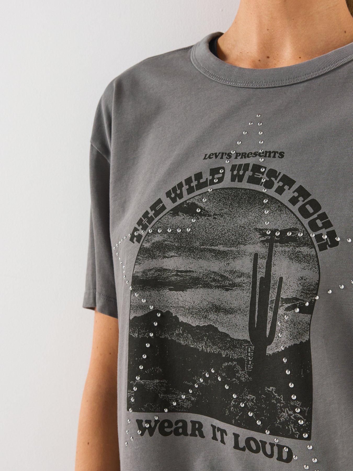 Image 5 of 6 of Levi's Graphic Vintage Tee - Blue