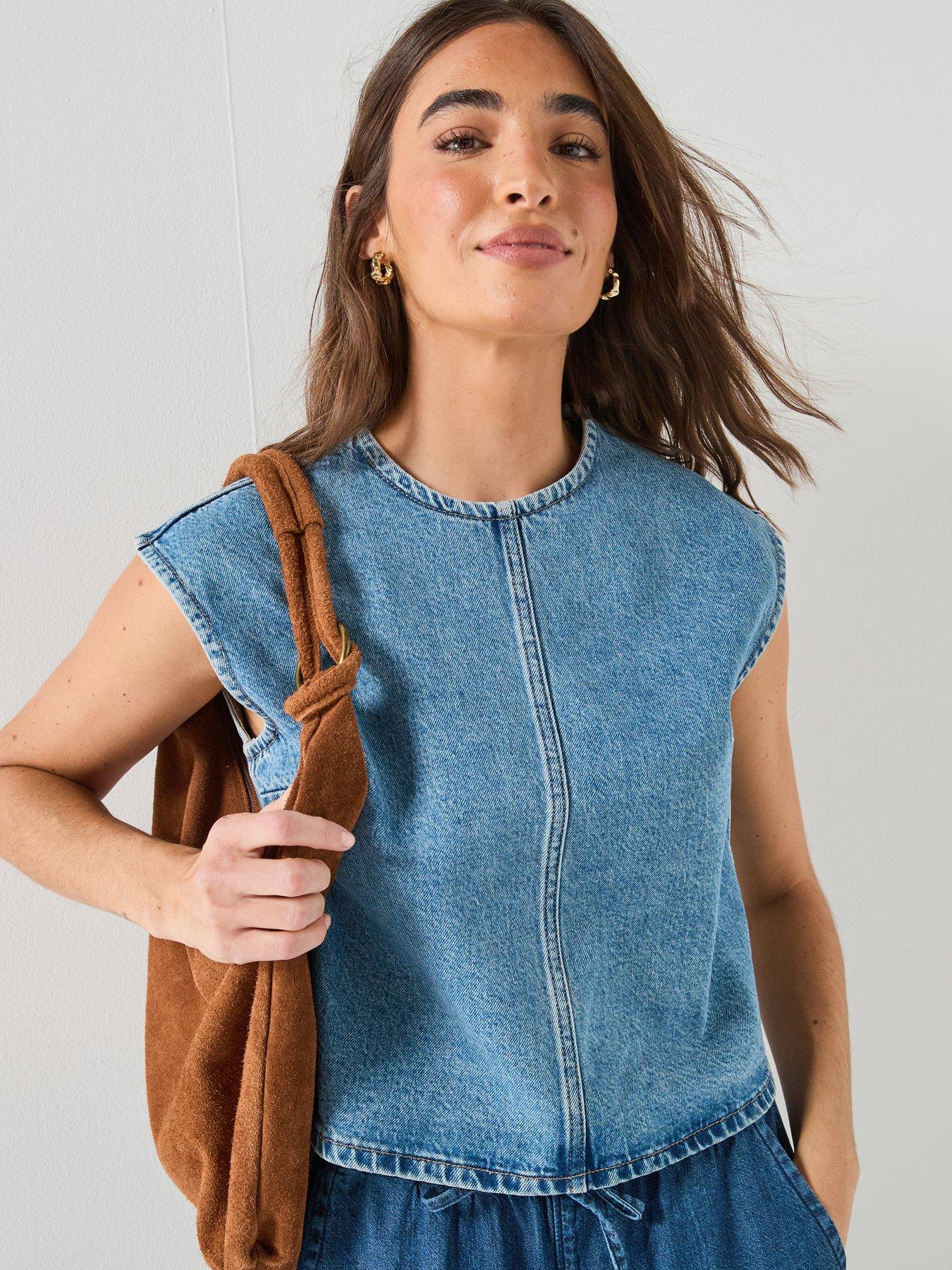 Image 4 of 6 of Levi's Denim Tee H2'26 - Blue