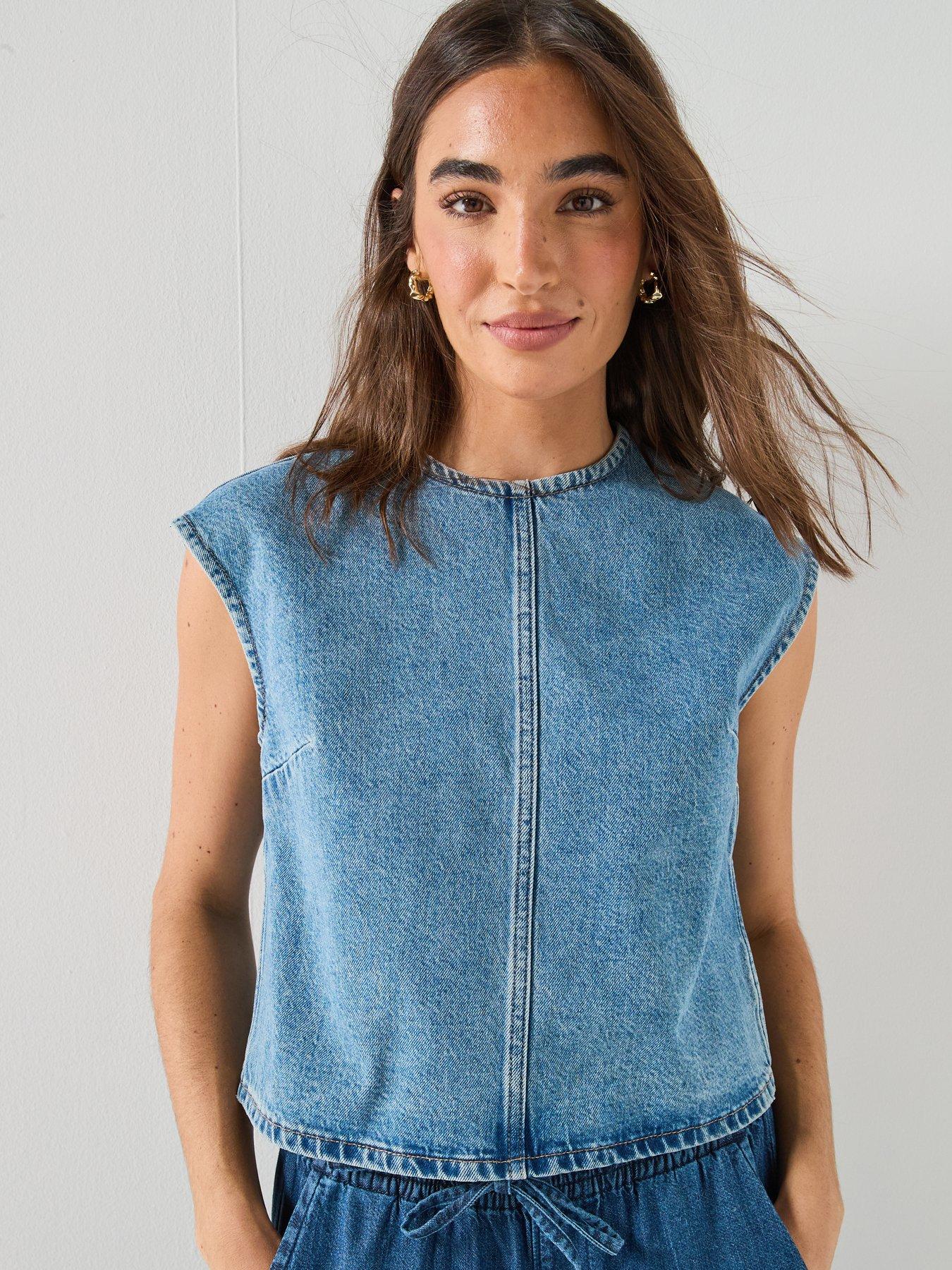 Image 6 of 6 of Levi's Denim Tee H2'26 - Blue