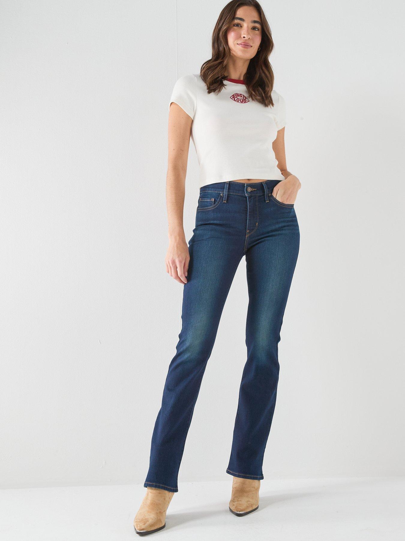 Image 3 of 6 of Levi's 315 Shaping Boot - Blue
