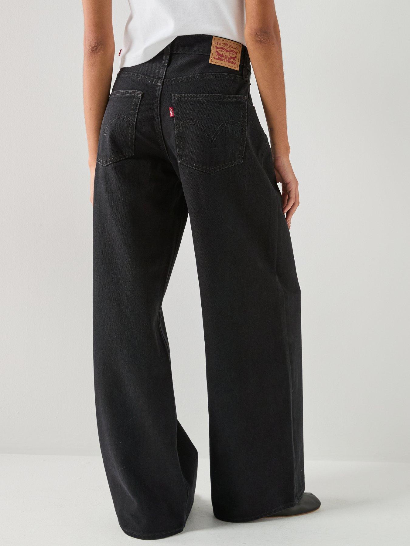 Image 2 of 6 of Levi's Middy Wide Leg Jeans - Open Mind