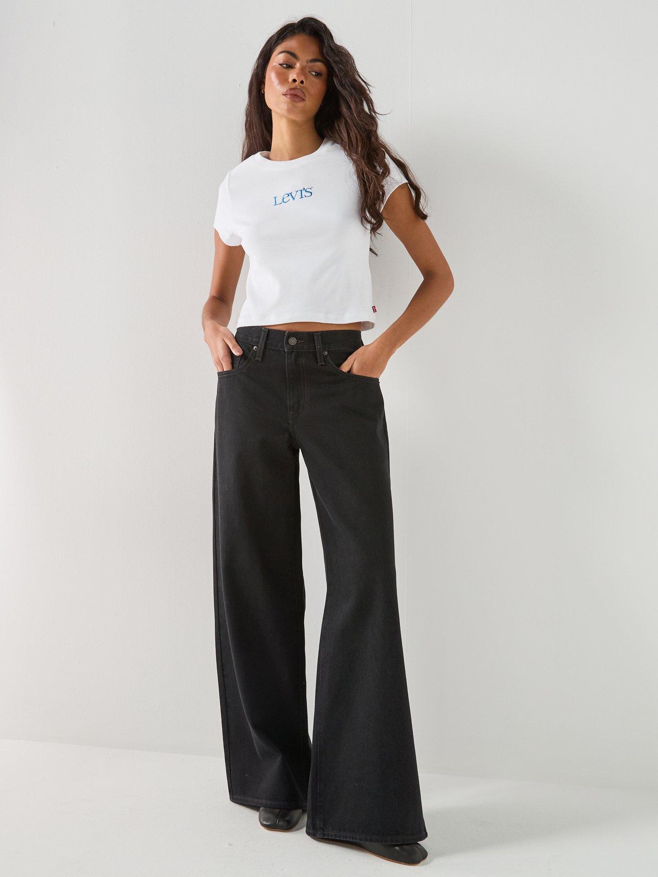 Image 6 of 6 of Levi's Middy Wide Leg Jeans - Open Mind