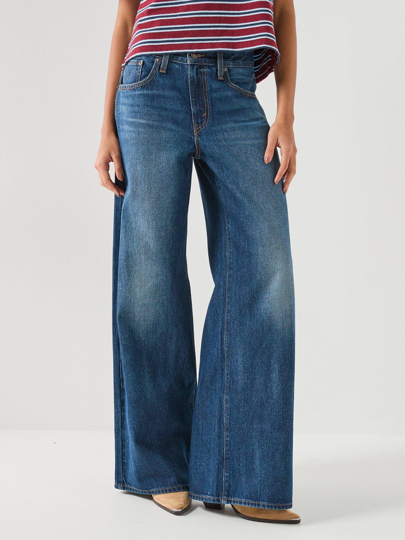 Levi's Middy Wide Leg Jeans - Blue