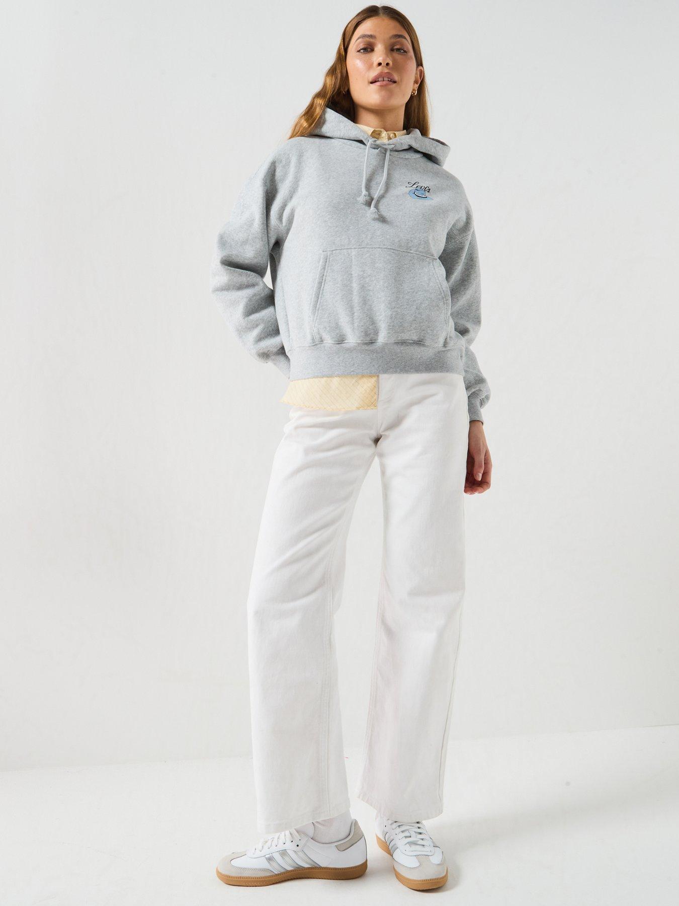 Image 3 of 5 of Levi's Everyday Graphic Hoodie - Grey