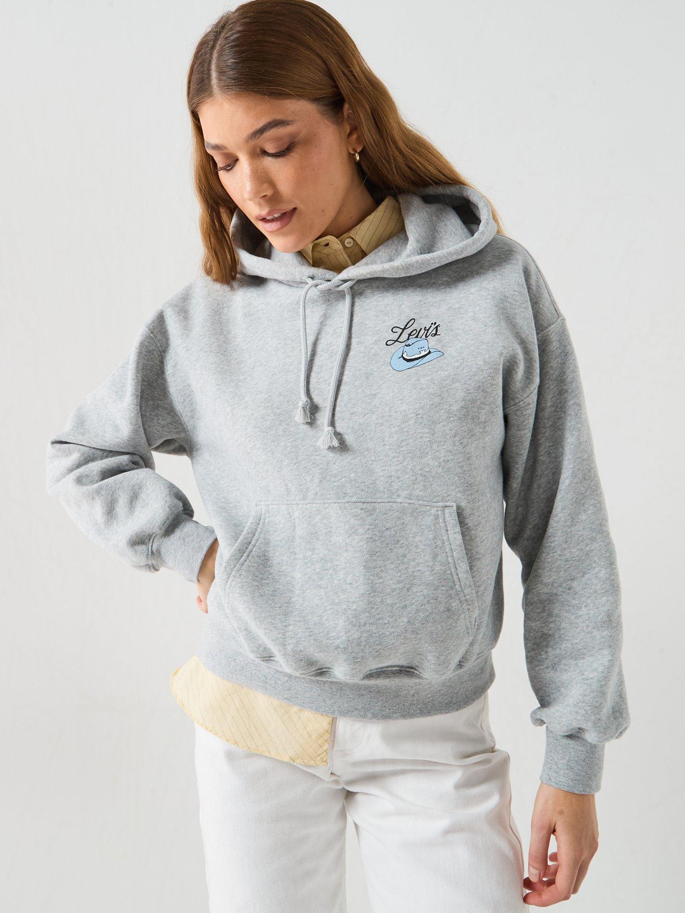 Image 5 of 5 of Levi's Everyday Graphic Hoodie - Grey