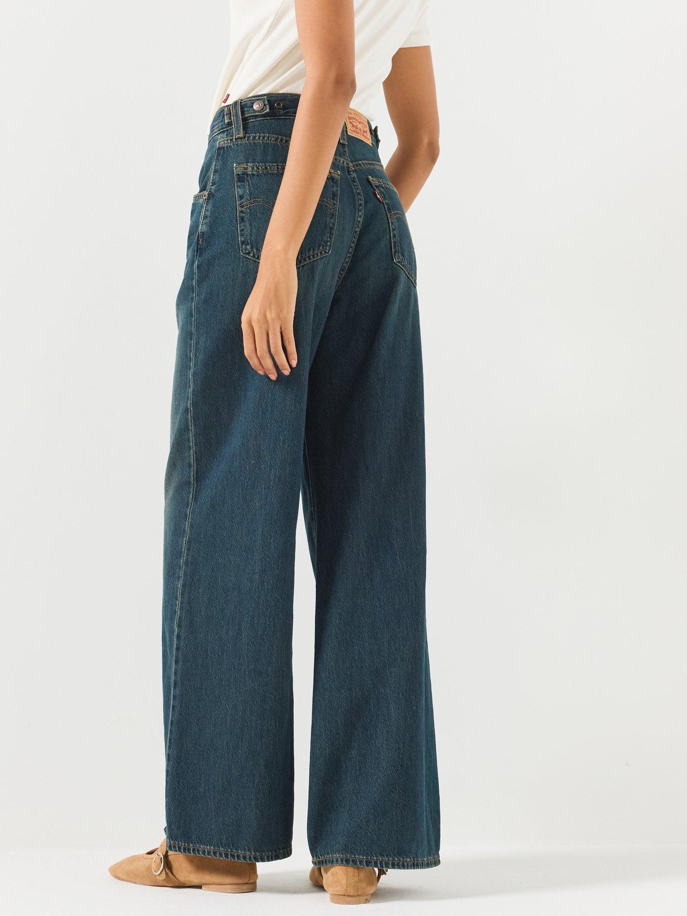Image 2 of 6 of Levi's Cinch Baggy Fit Jeans - Blue