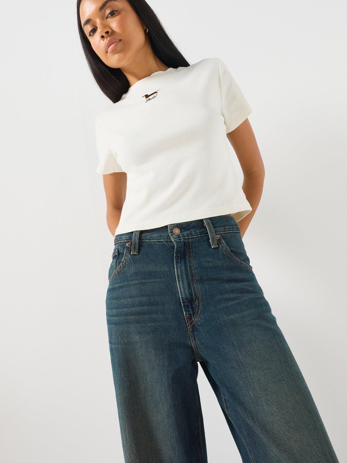 Image 5 of 6 of Levi's Cinch Baggy Fit Jeans - Blue
