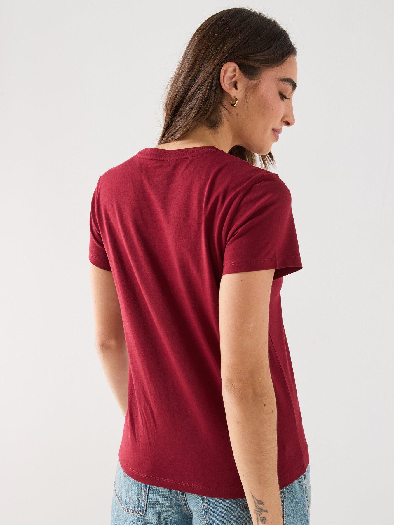 Image 2 of 5 of Levi's Crew Neck T-Shirt - Red