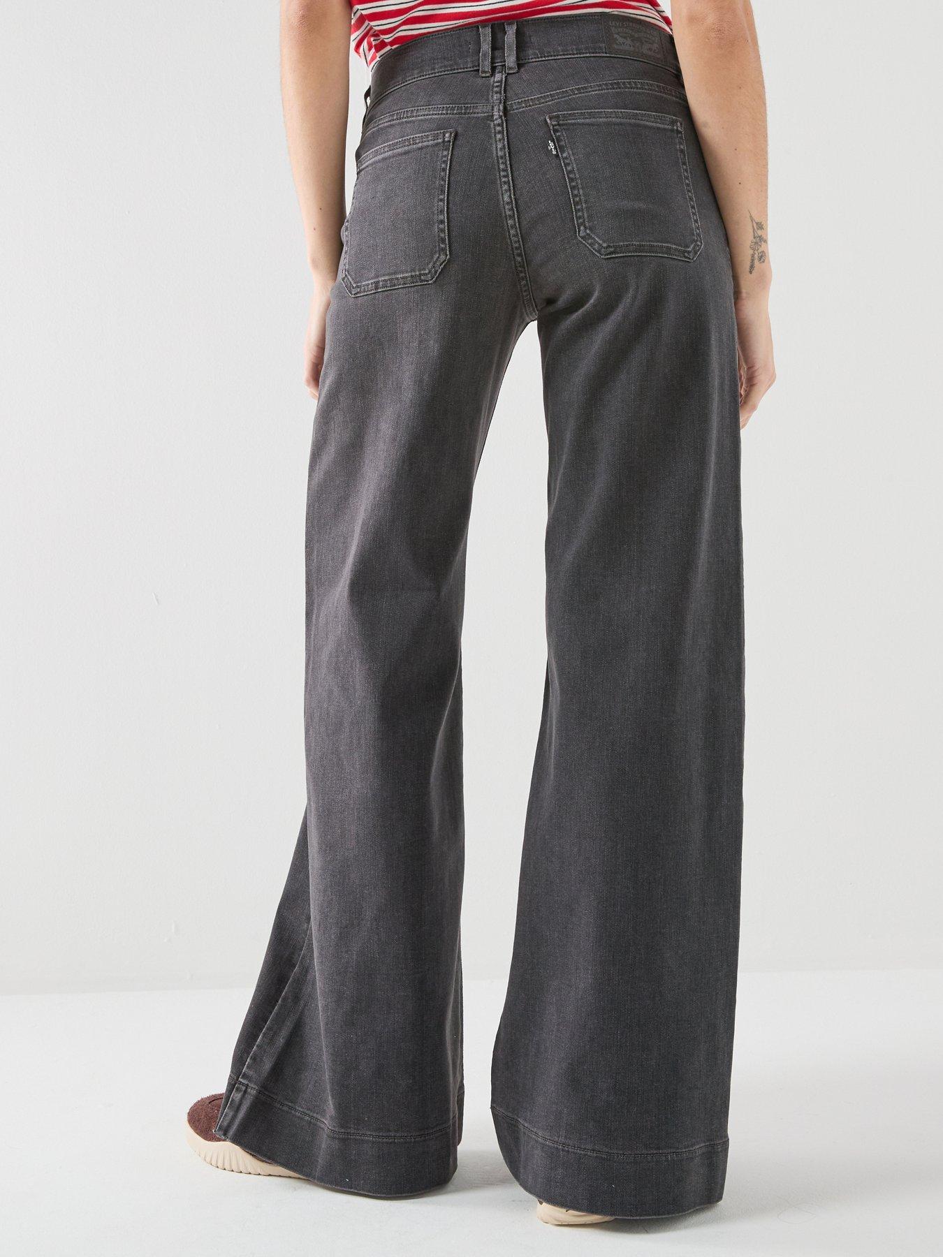 Levi's 318 Tailored Wide Leg Jeans - State Line