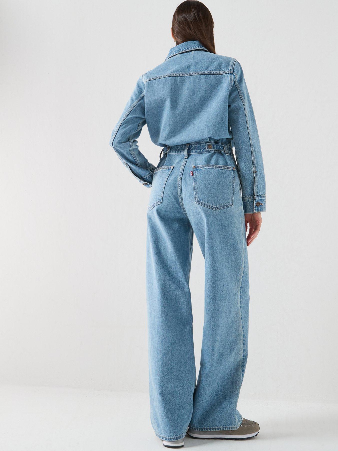 Image 2 of 6 of Levi's Heritage Jumpsuit - Broad City - Blue