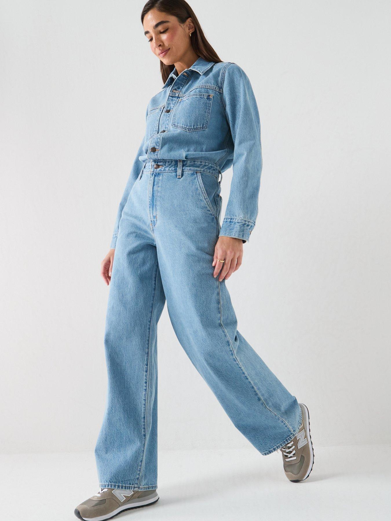 Image 3 of 6 of Levi's Heritage Jumpsuit - Broad City - Blue