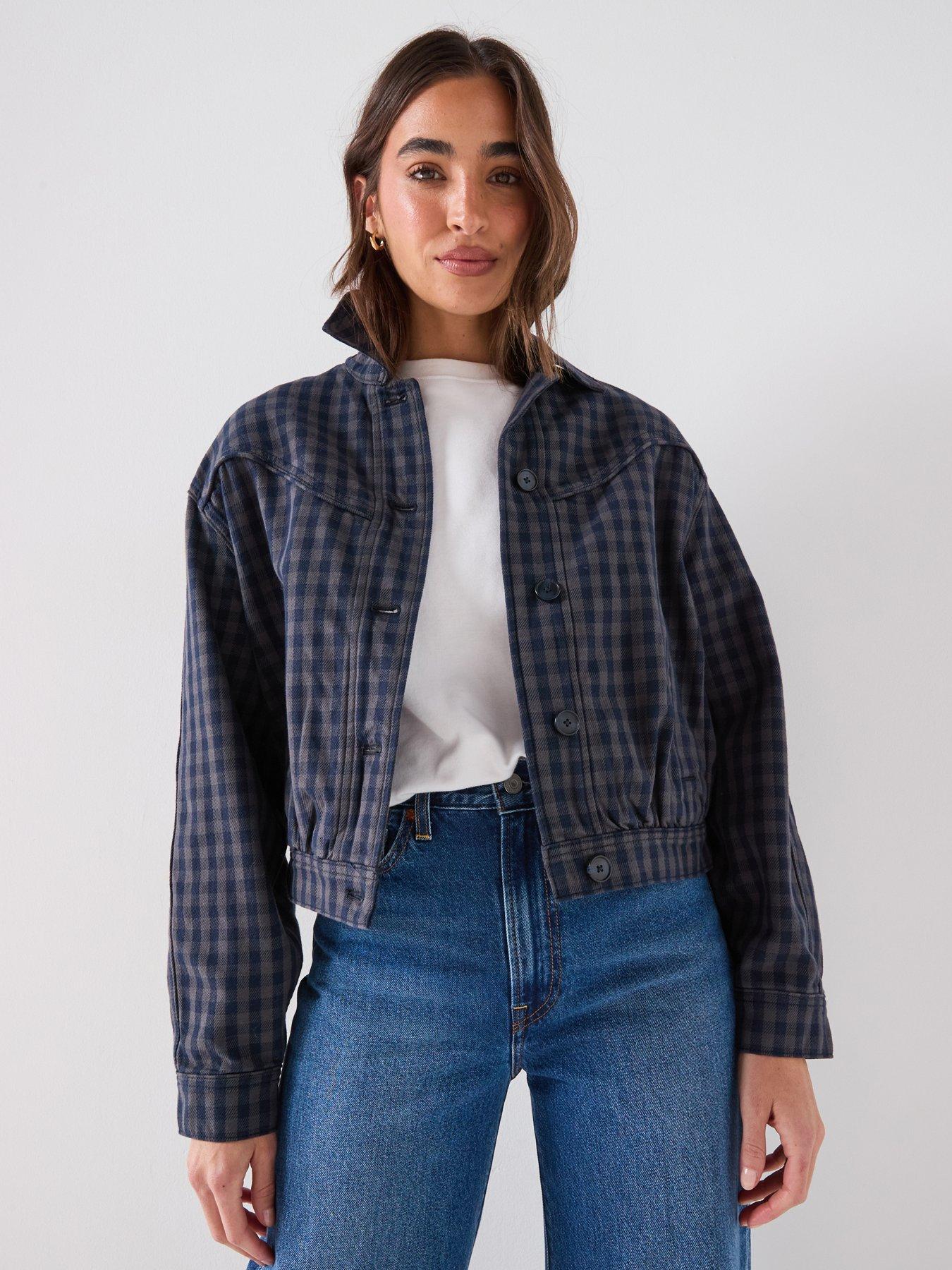 Levi's Dani Western Harrington Jacket - Blue