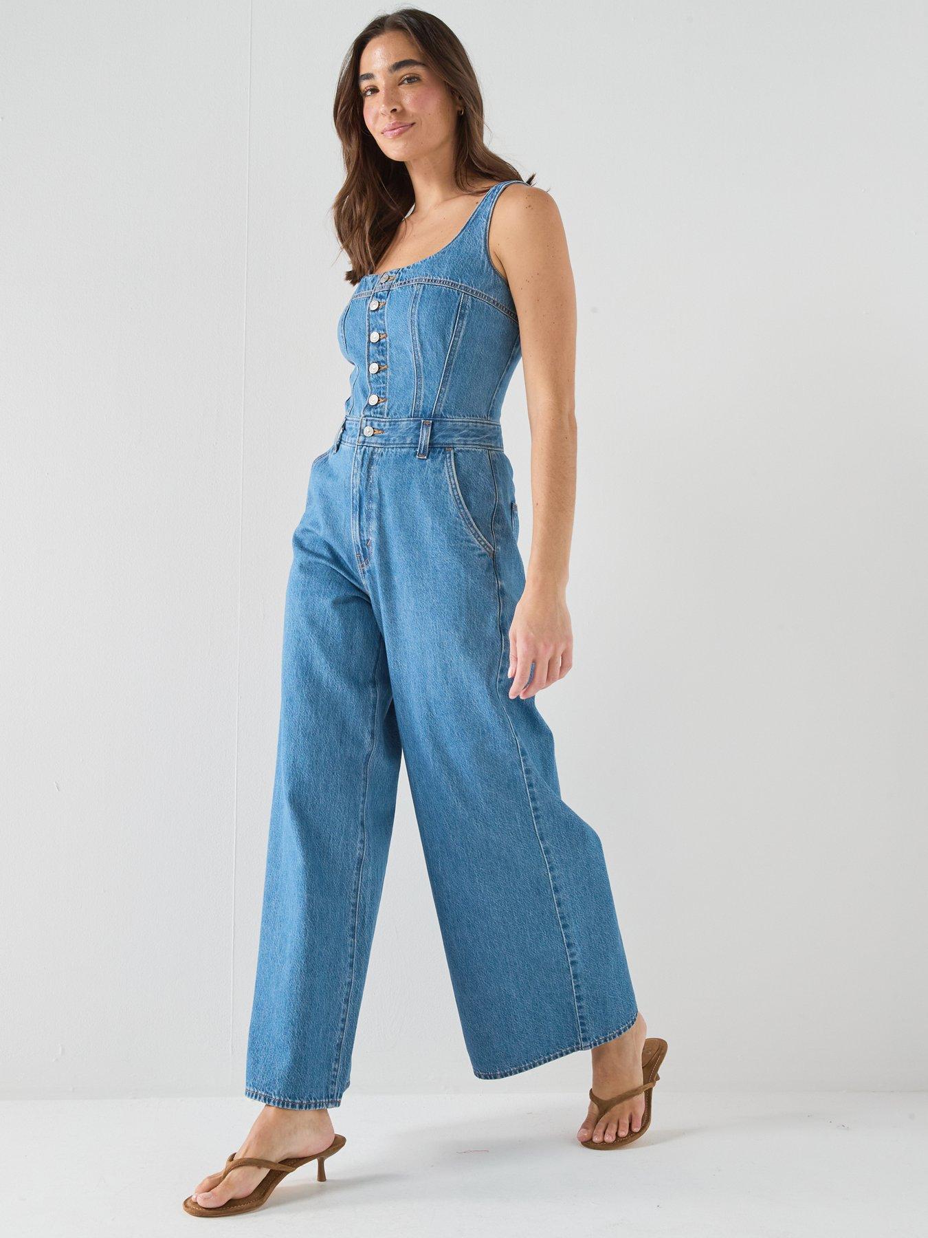 Image 6 of 6 of Levi's Audra Seamed Jumpsuit