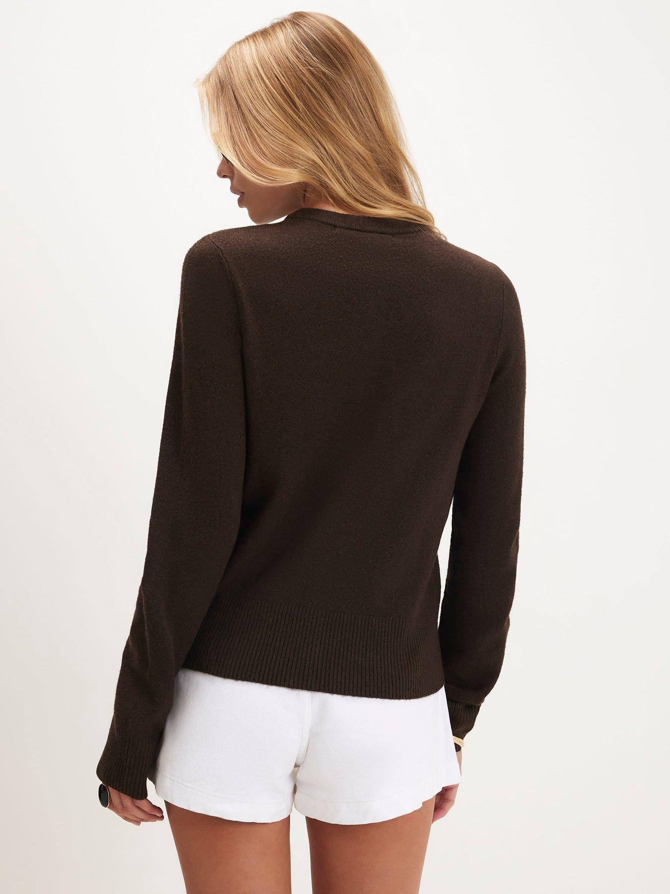 Image 2 of 7 of River Island Frill Ls Button Up Cardi