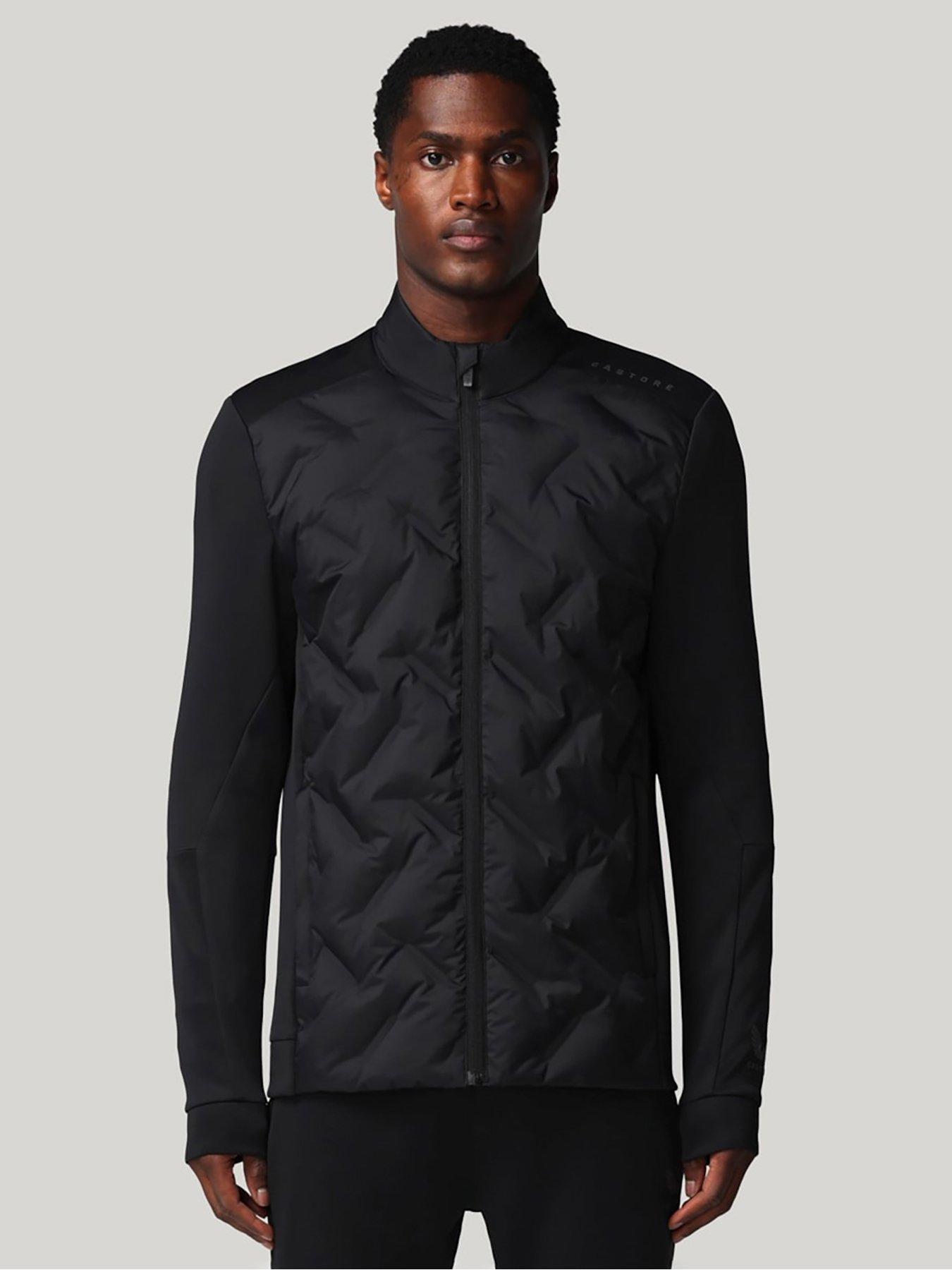 Castore Mens Training Hybrid Jacket, Black, Size Xl, Men