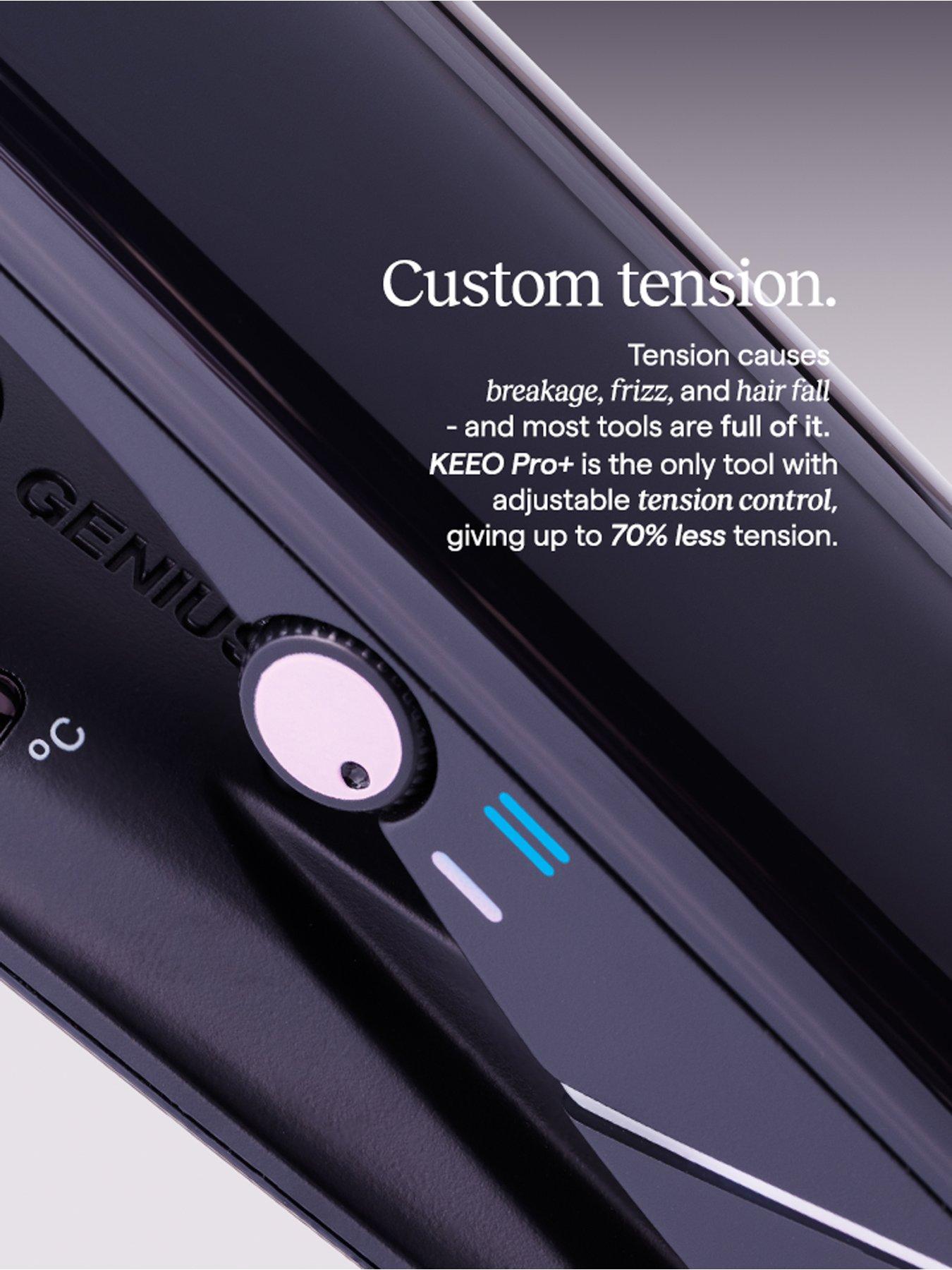 Keeo Genius Pro+ Adjustable Tension Hair Straightener | Very