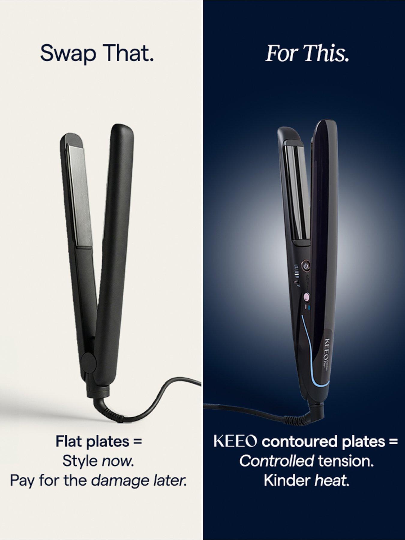 Keeo Genius Pro+ Adjustable Tension Hair Straightener | Very