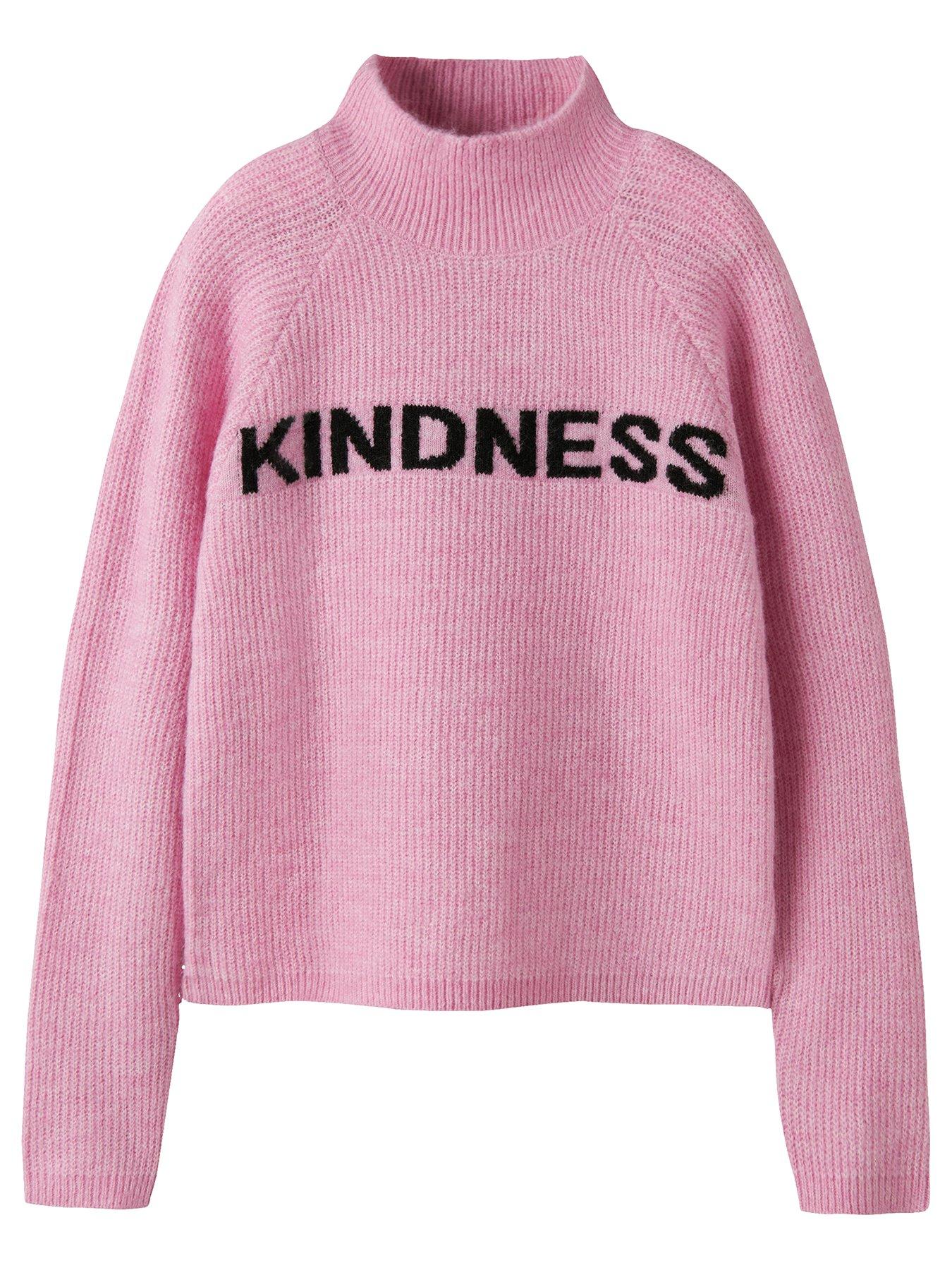 Name It Girls Kindness Knitted Jumper - Pink