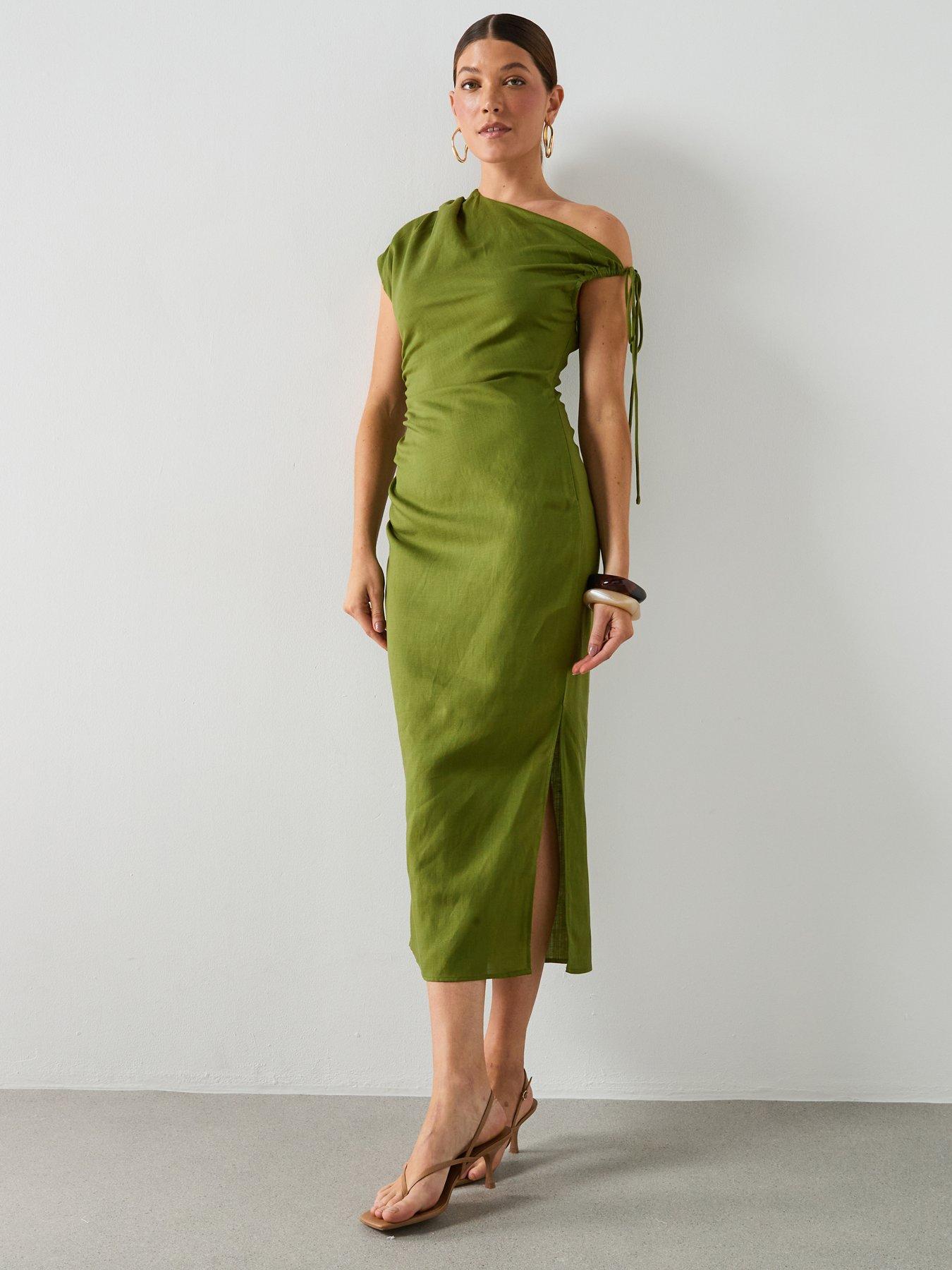 Mango Dress Mandy - Green