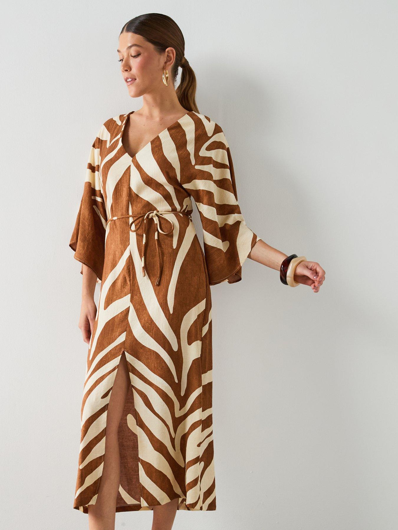 Mango Dress Karla - Brown