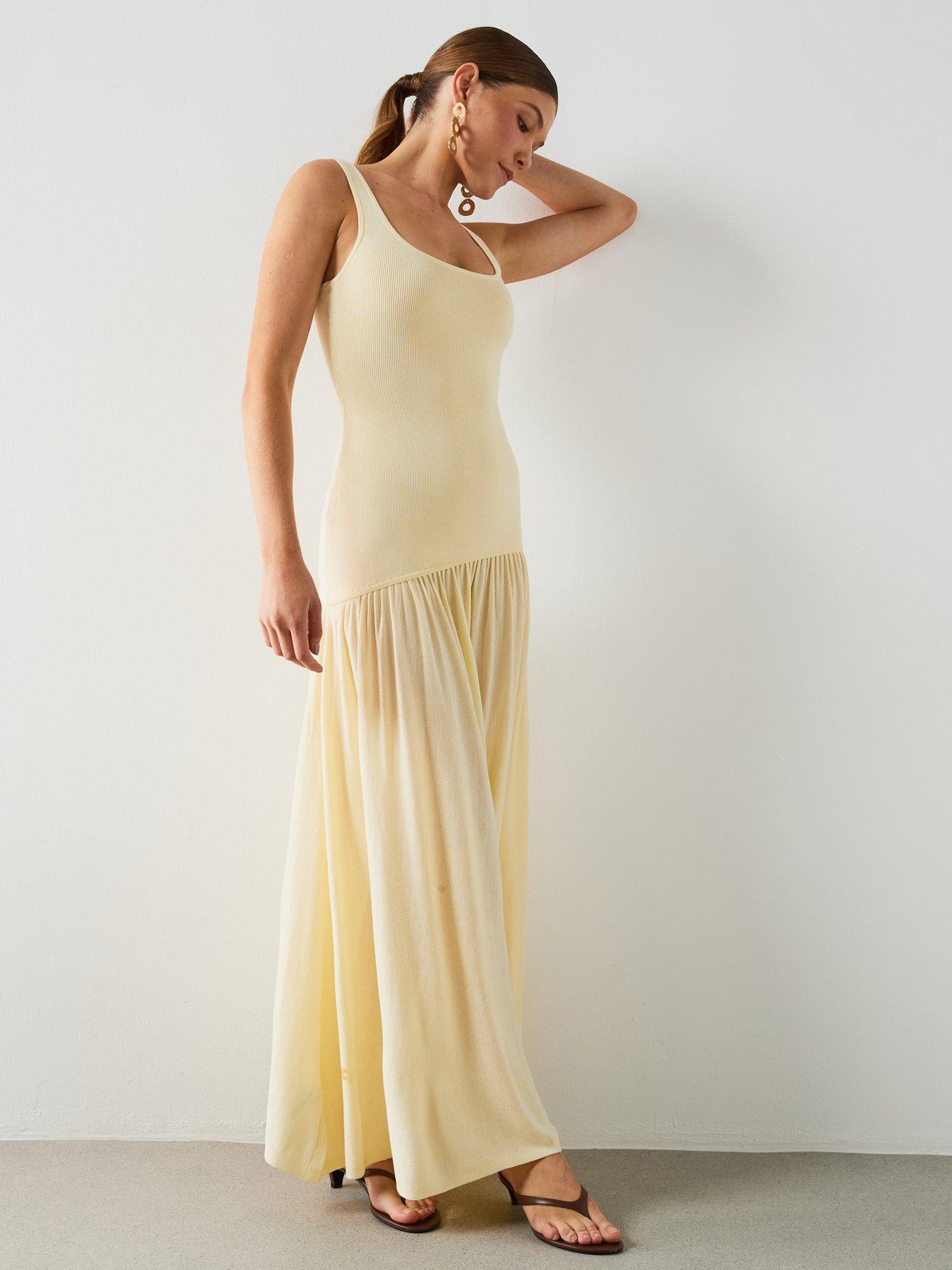 Image 3 of 6 of Mango Dress Crudis - Cream