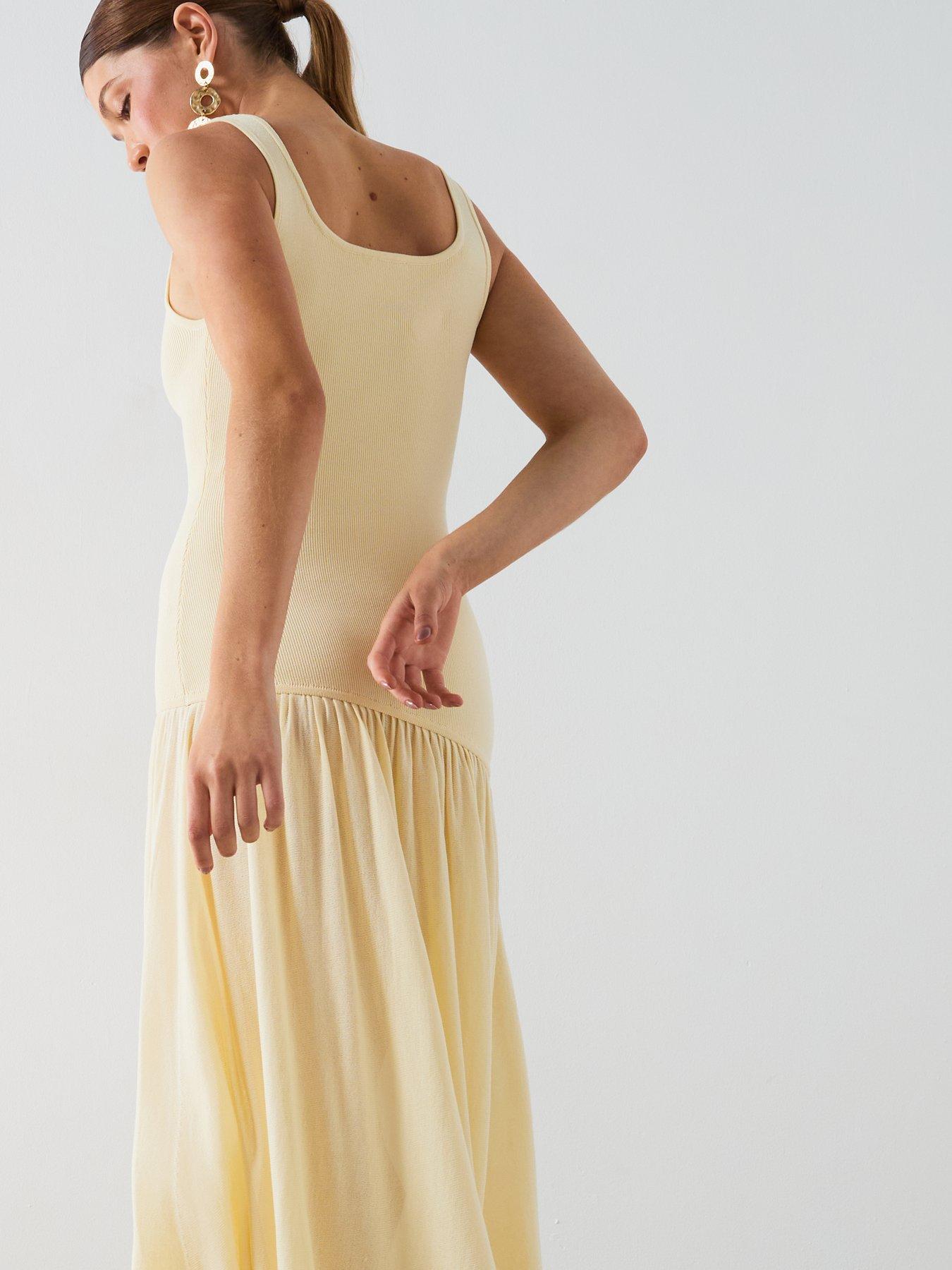 Image 5 of 6 of Mango Dress Crudis - Cream