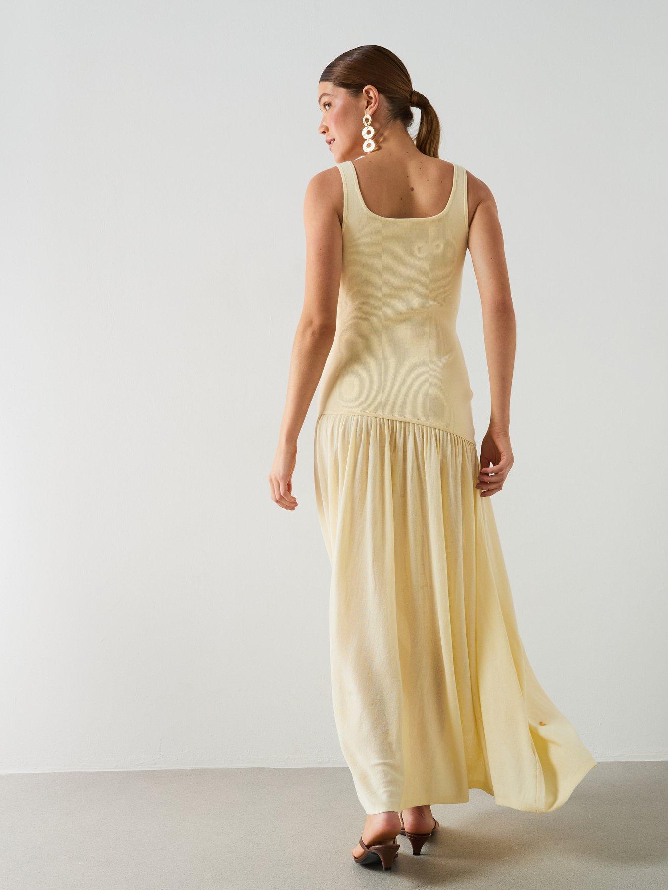 Image 6 of 6 of Mango Dress Crudis - Cream