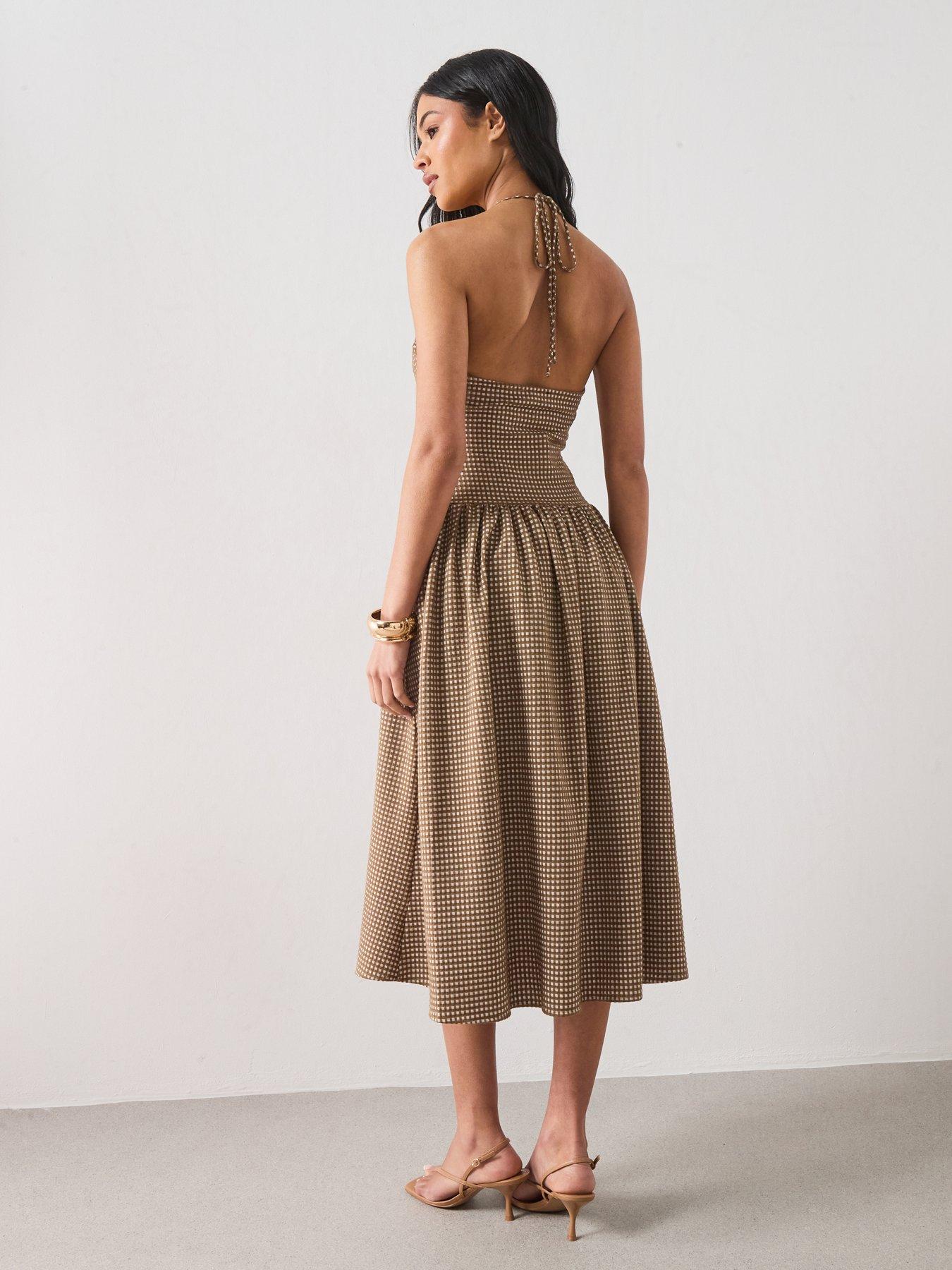 Image 2 of 6 of Mango Dress Vini - Green