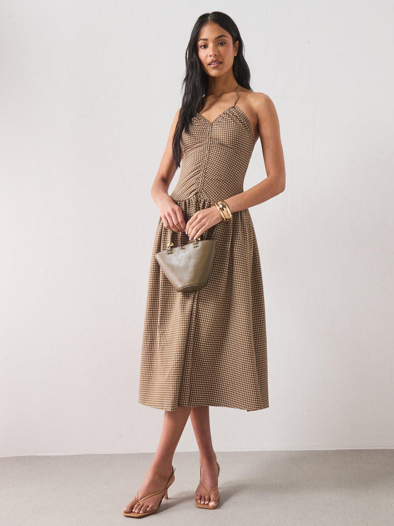 Image 3 of 6 of Mango Dress Vini - Green