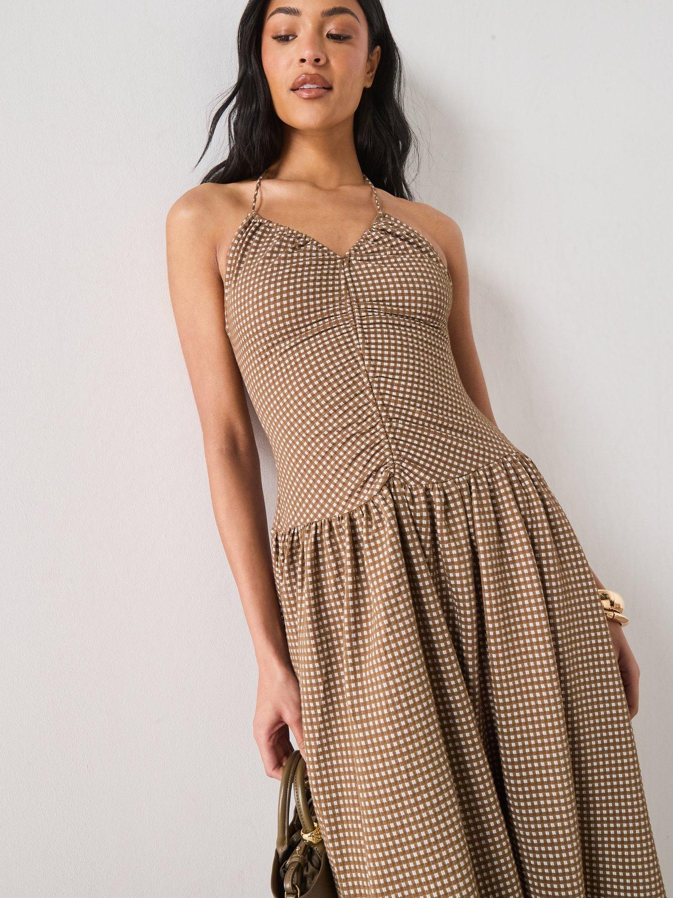 Image 5 of 6 of Mango Dress Vini - Green