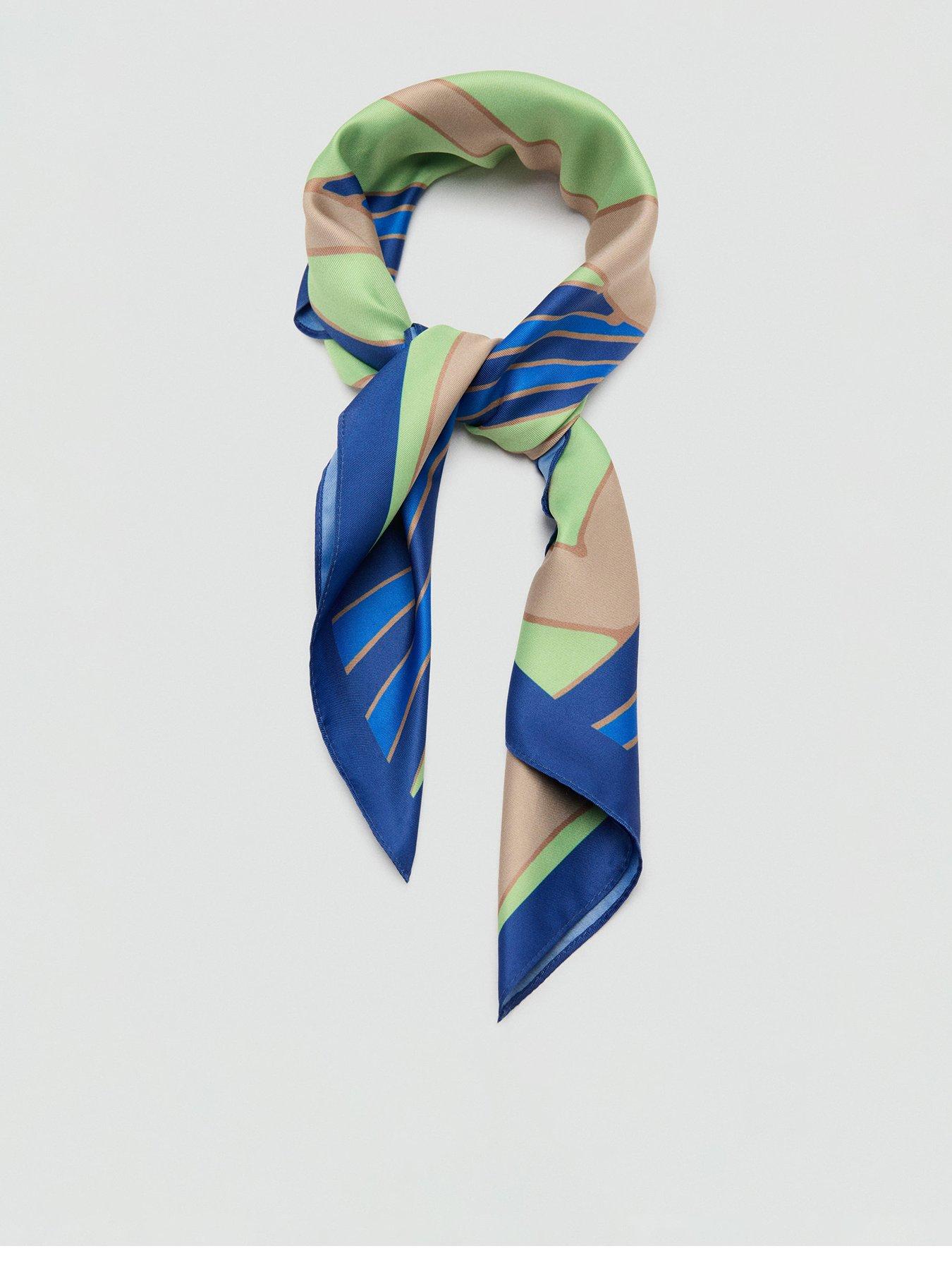 Mango Neck Scarf Modena - Blue