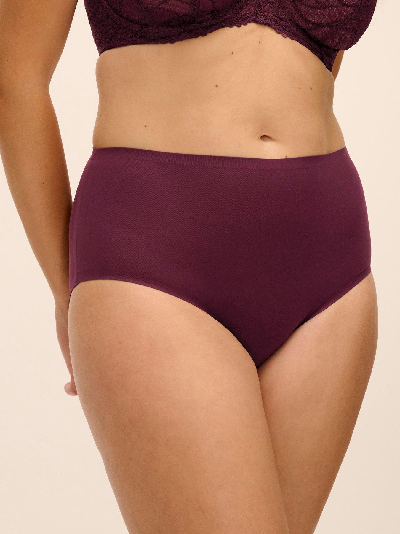 Image 2 of 4 of Fantasie Fantasie Smoothease Invisible Stretch Full Brief-Bordeaux