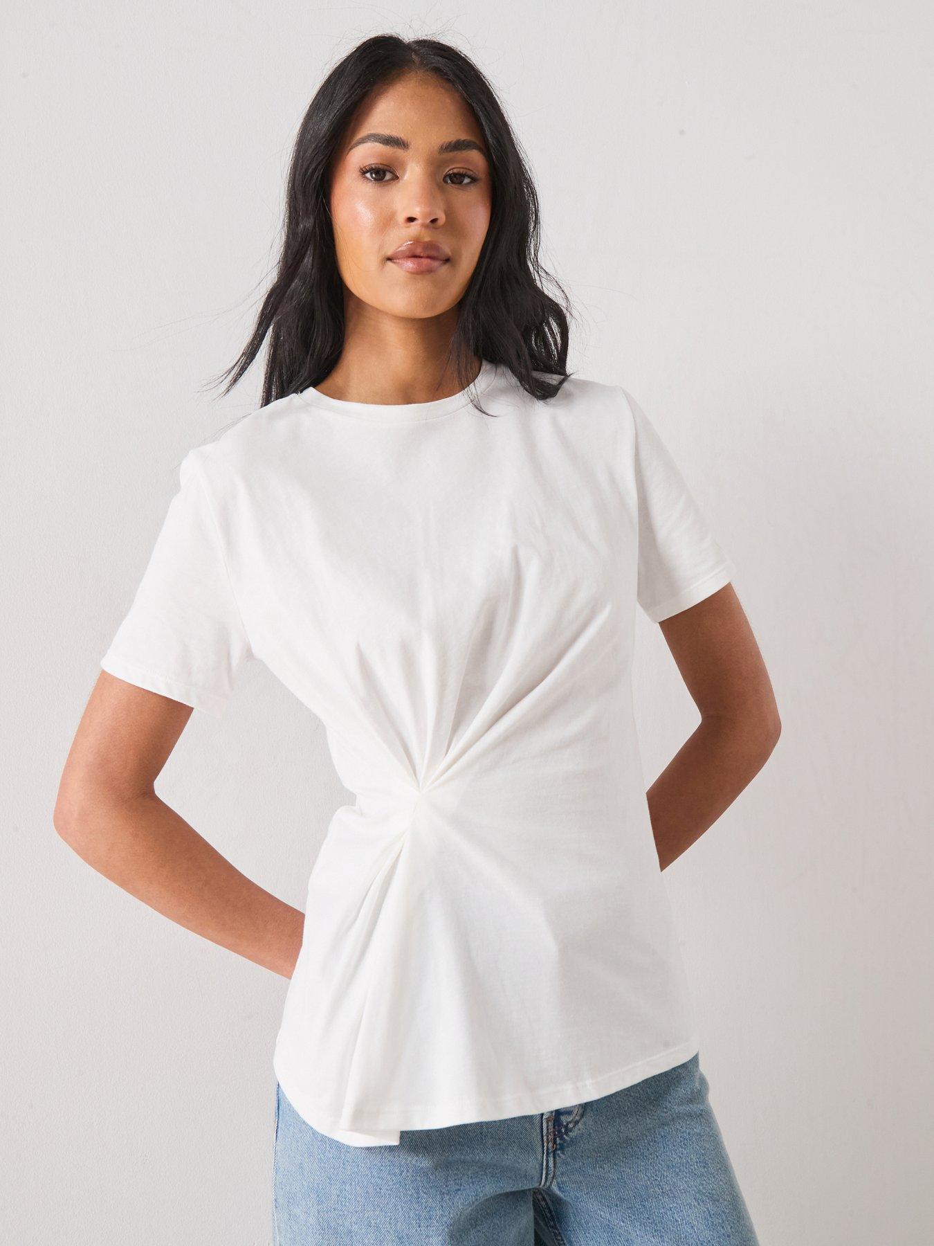 Image 1 of 5 of Mango T-Shirt Kiwix - White