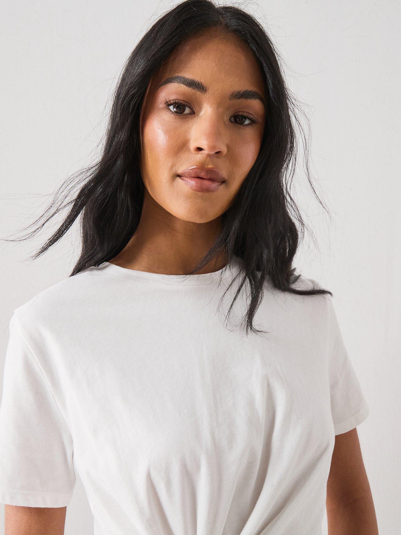 Image 4 of 5 of Mango T-Shirt Kiwix - White