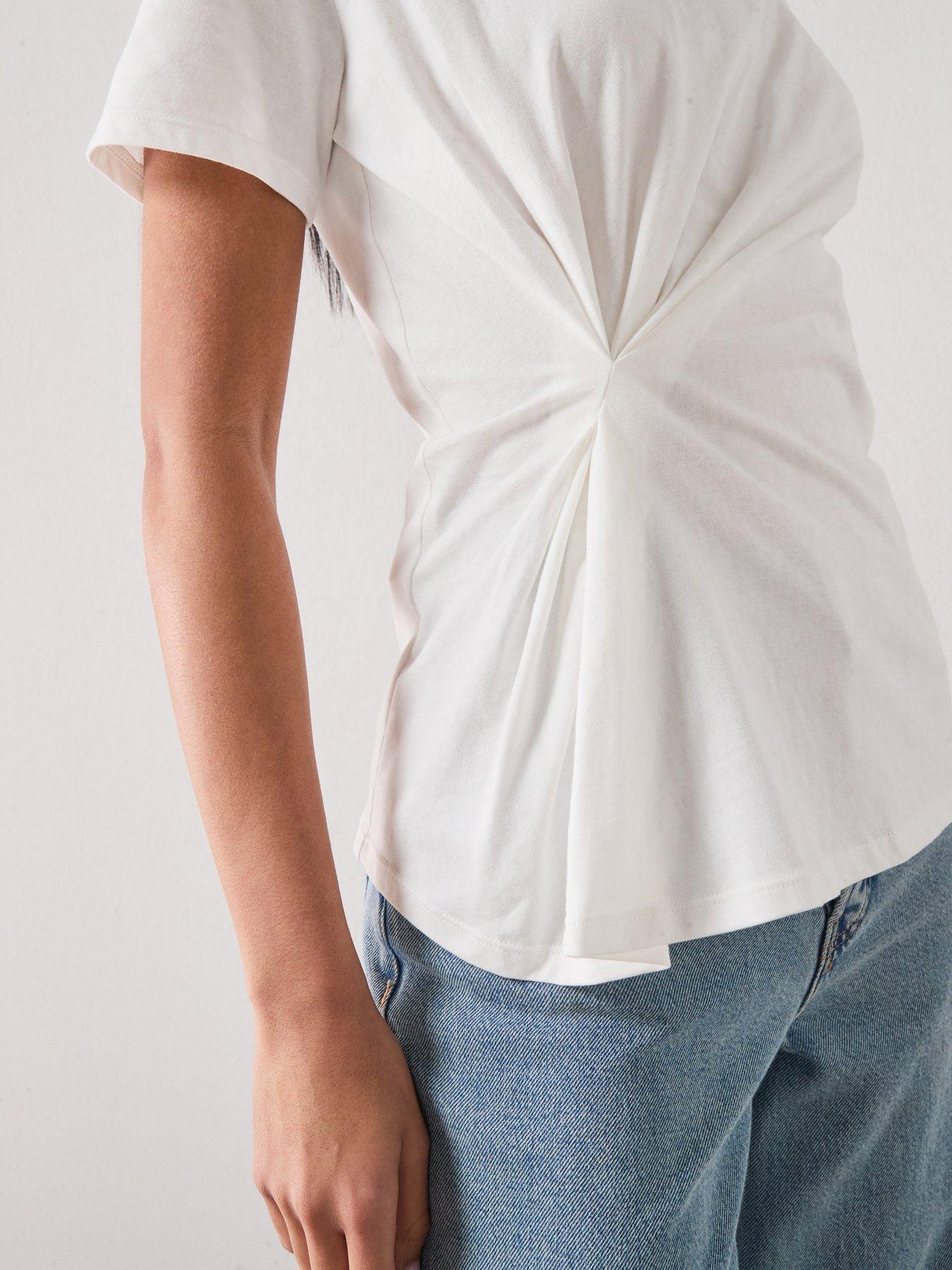 Image 5 of 5 of Mango T-Shirt Kiwix - White